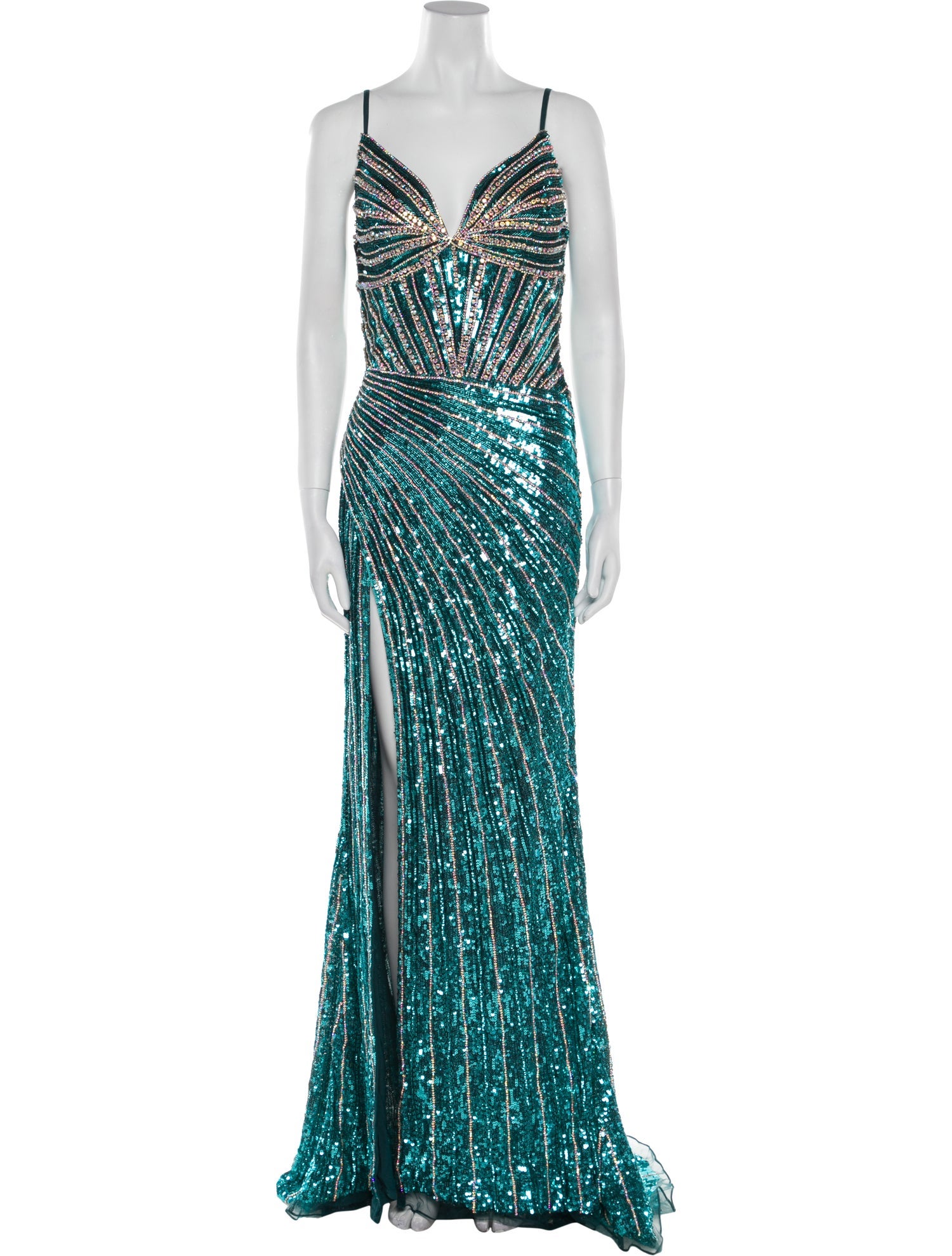 Portia & Scarlett Printed Long Dress w/ Tags