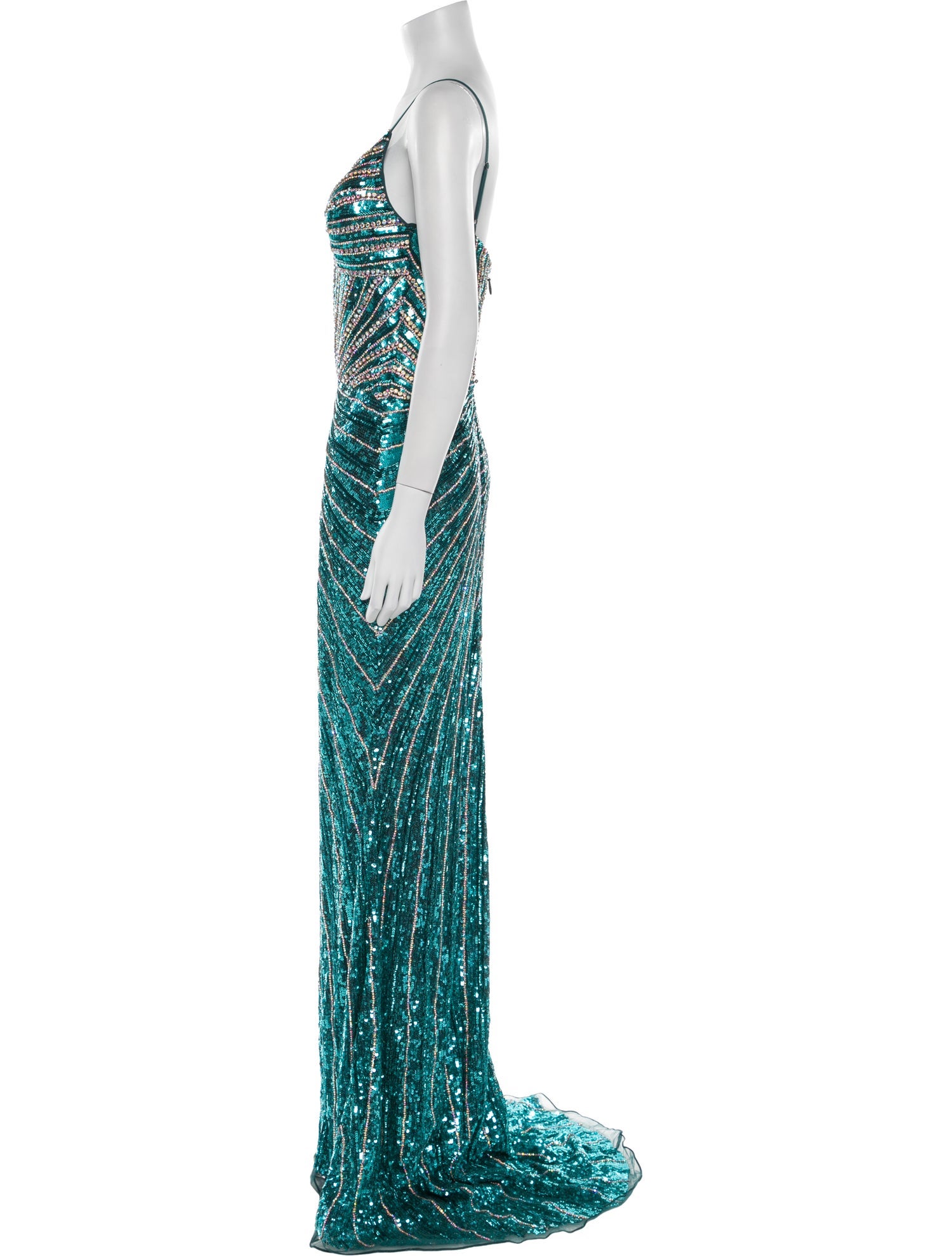 Portia & Scarlett Printed Long Dress w/ Tags