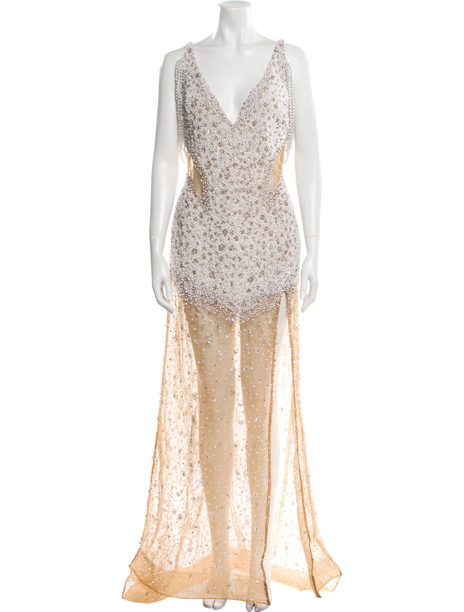 Portia & Scarlett V-Neck Long Dress w/ Tags