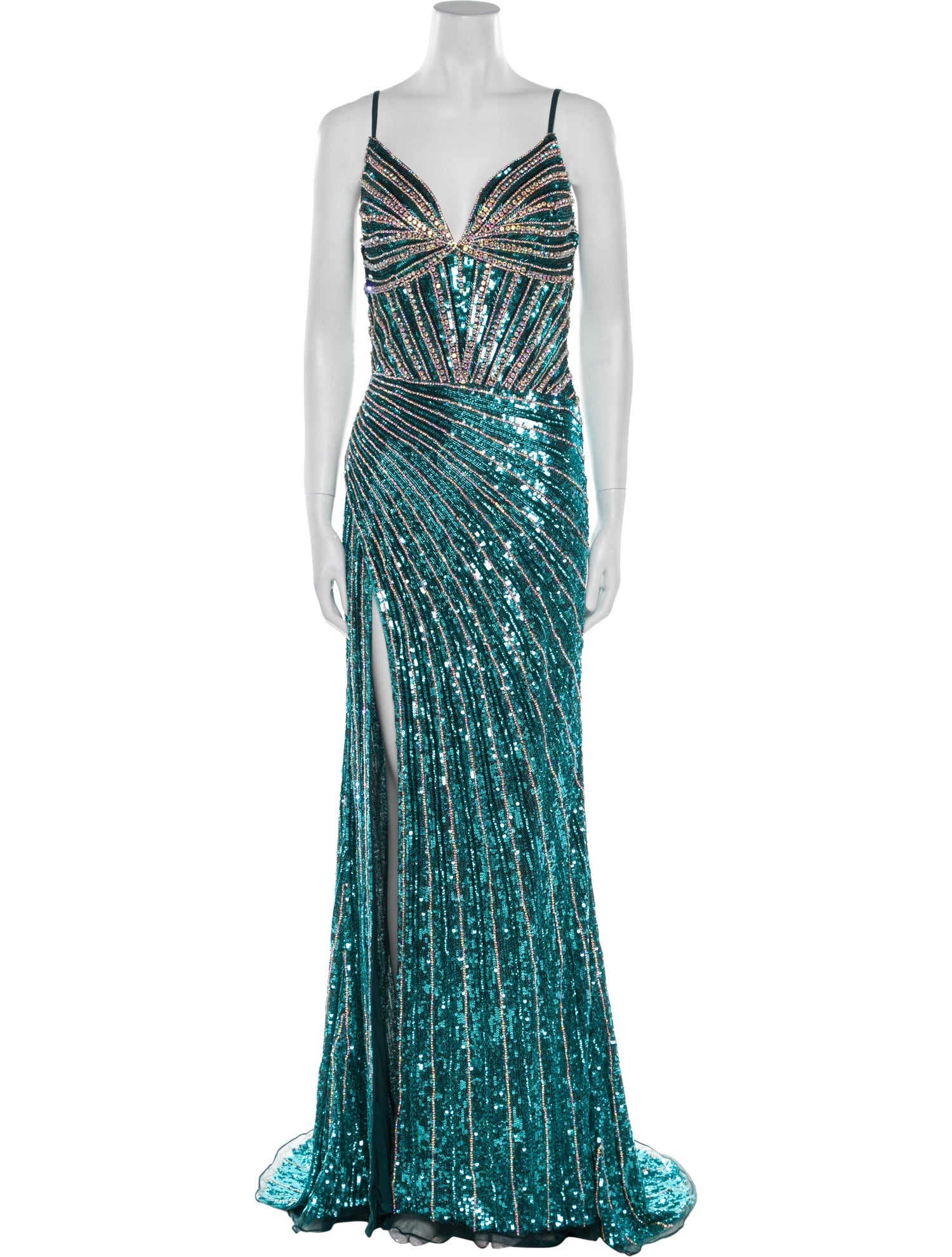 Portia & Scarlett Printed Long Dress w/ Tags