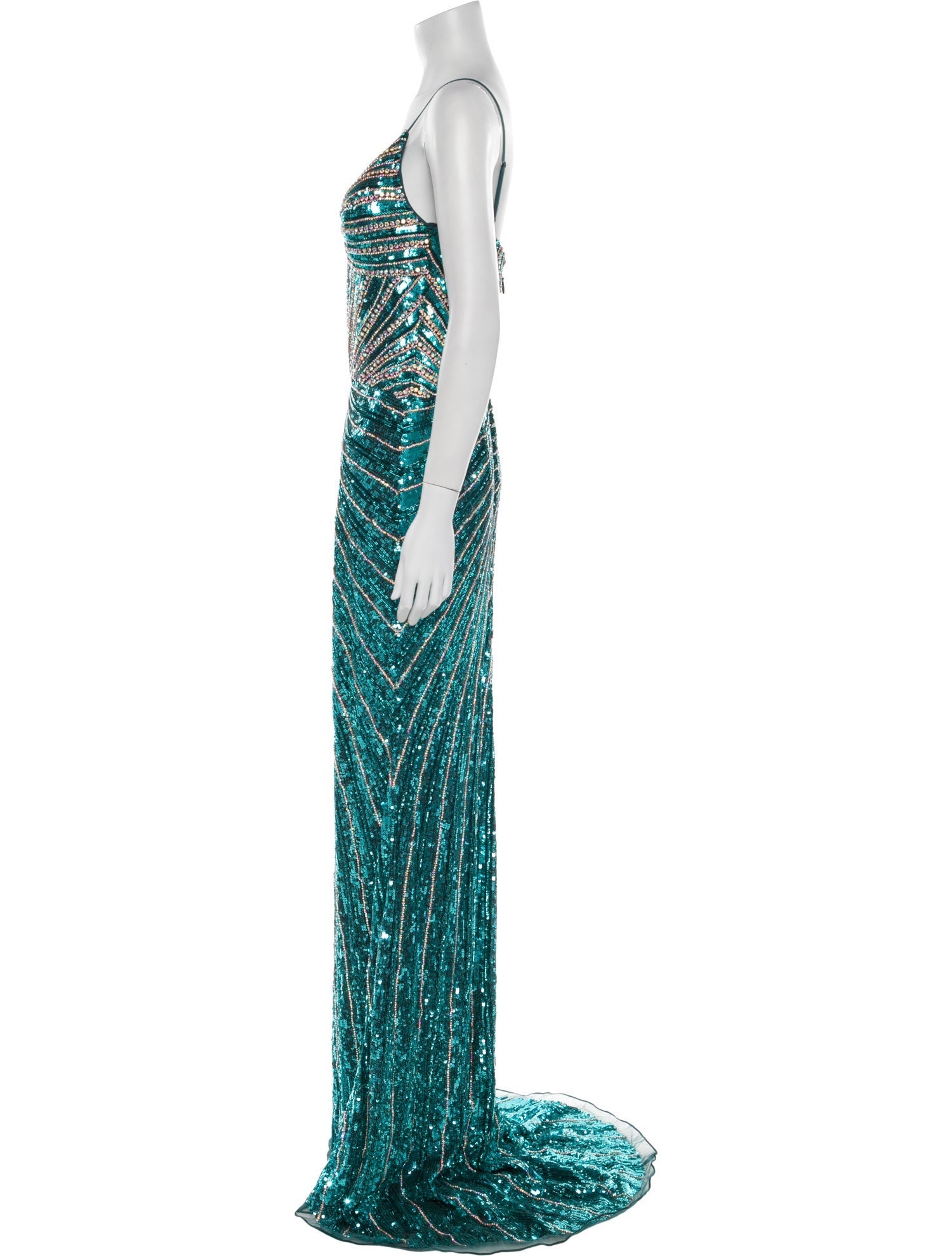 Portia & Scarlett Printed Long Dress w/ Tags