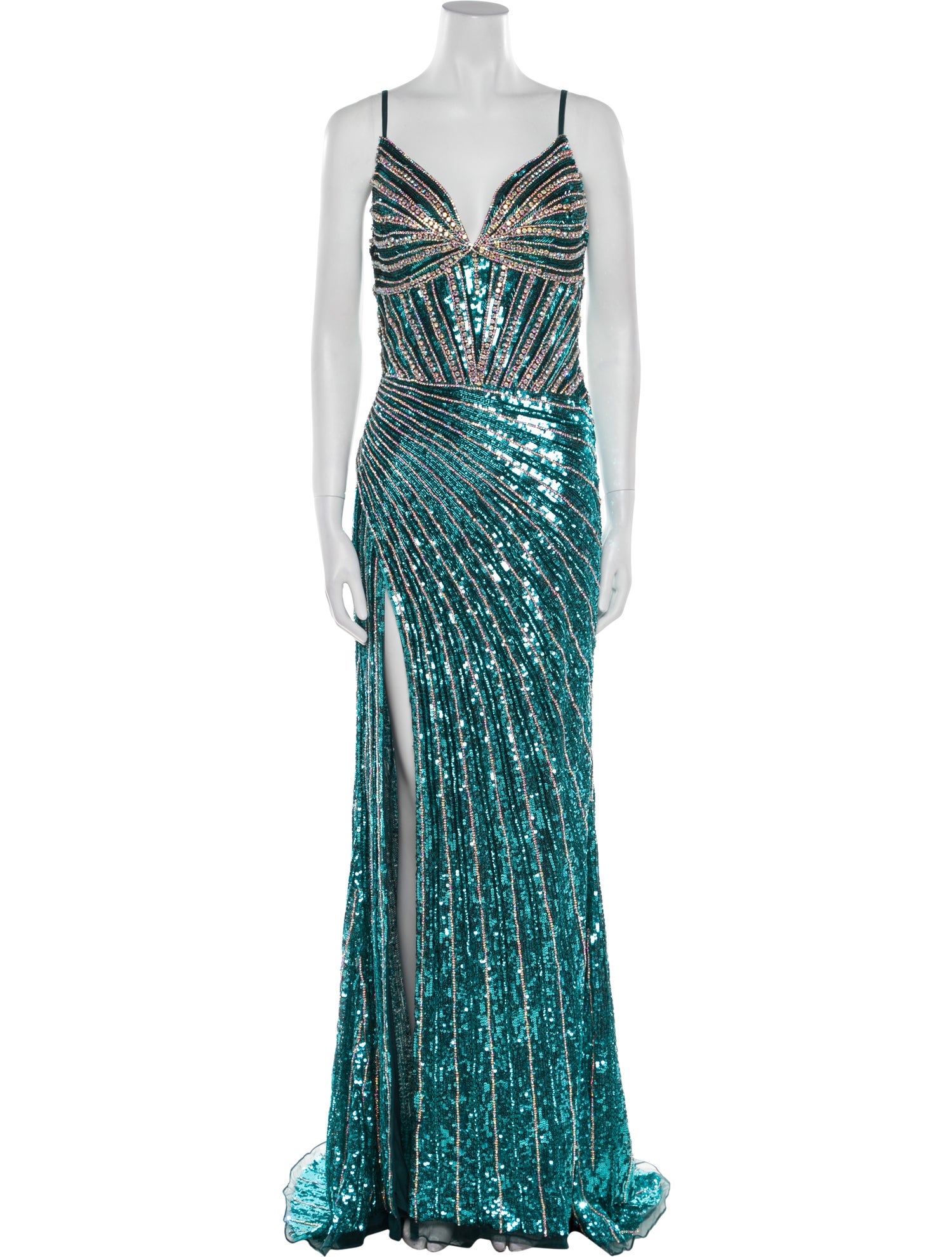 Portia & Scarlett Printed Long Dress w/ Tags