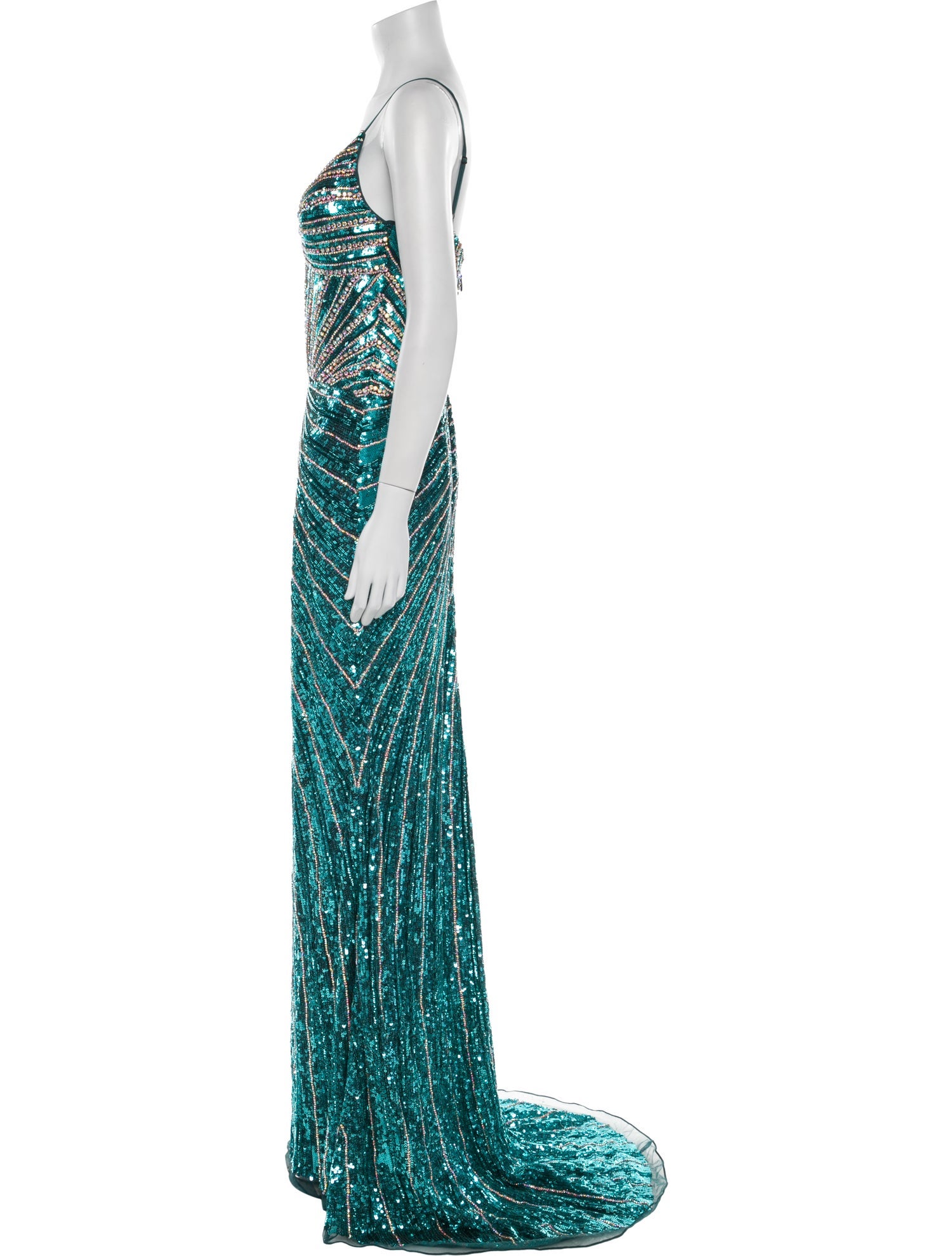 Portia & Scarlett Printed Long Dress w/ Tags