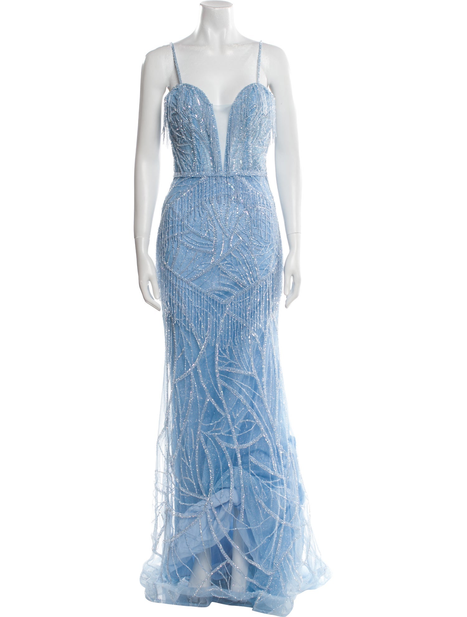 Portia & Scarlett V-Neck Long Dress w/ Tags