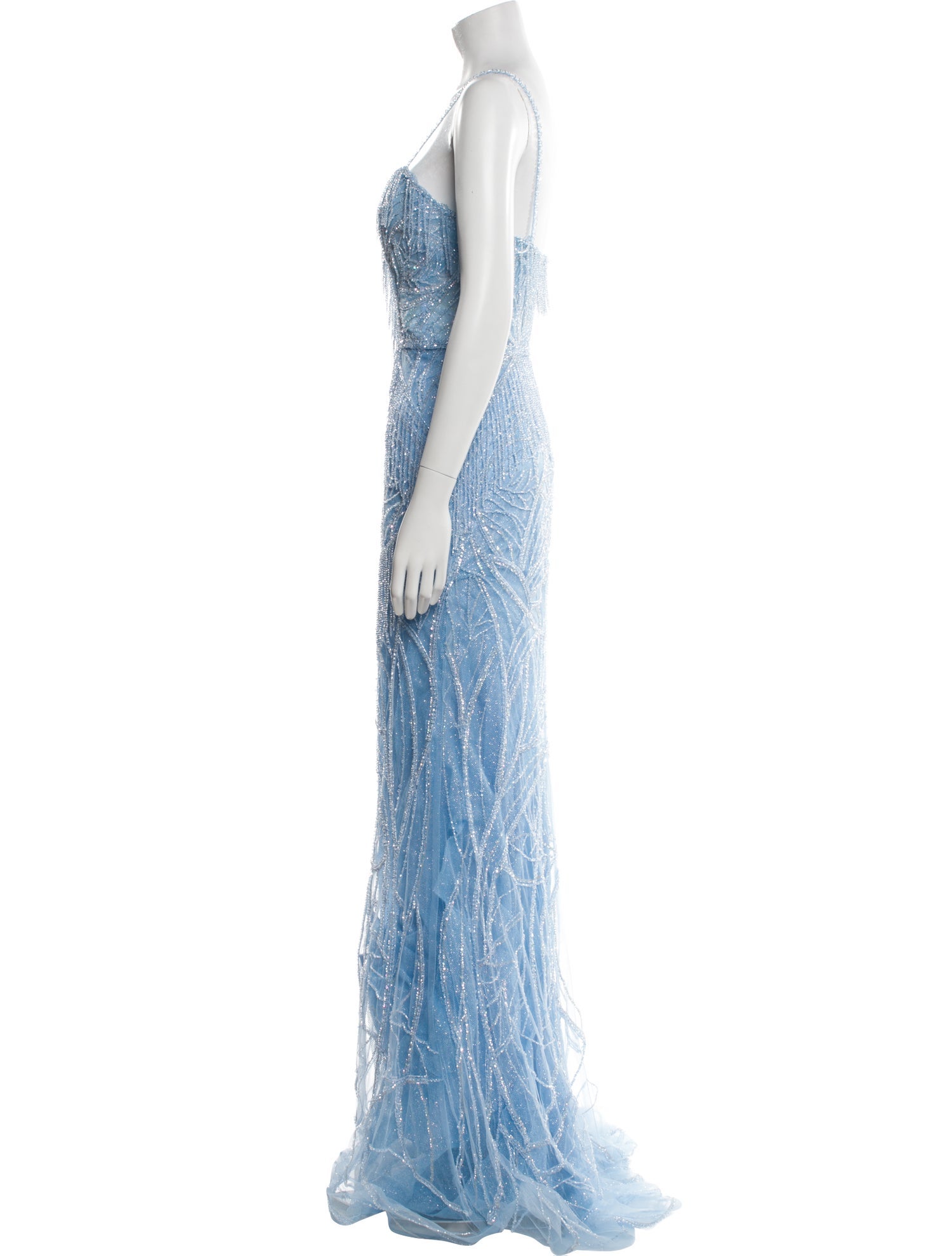 Portia & Scarlett V-Neck Long Dress w/ Tags