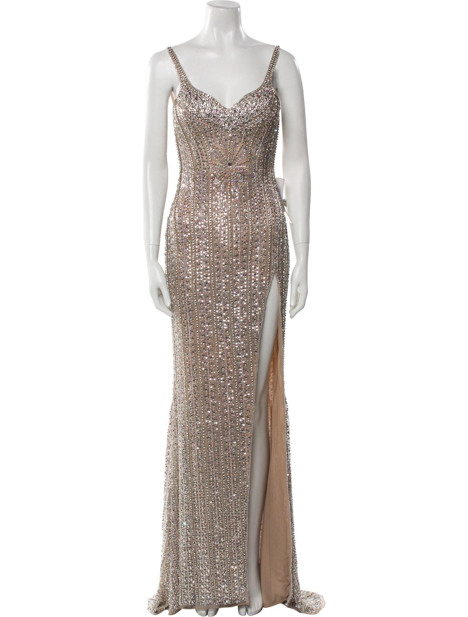 Portia & Scarlett V-Neck Long Dress