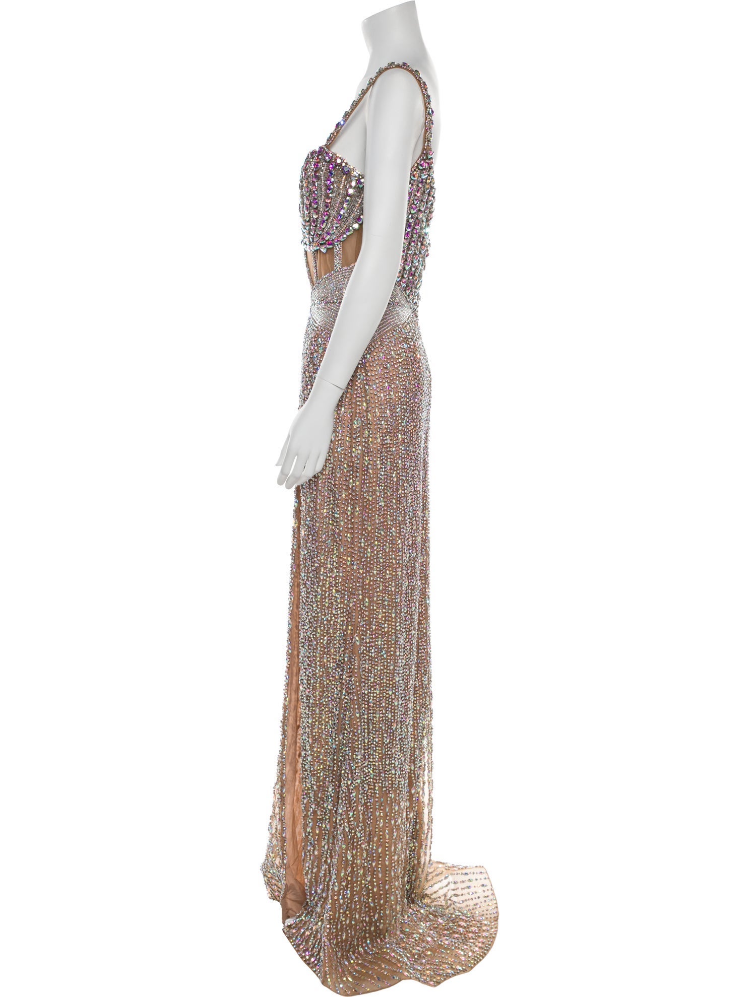 Portia & Scarlett Printed Long Dress w/ Tags