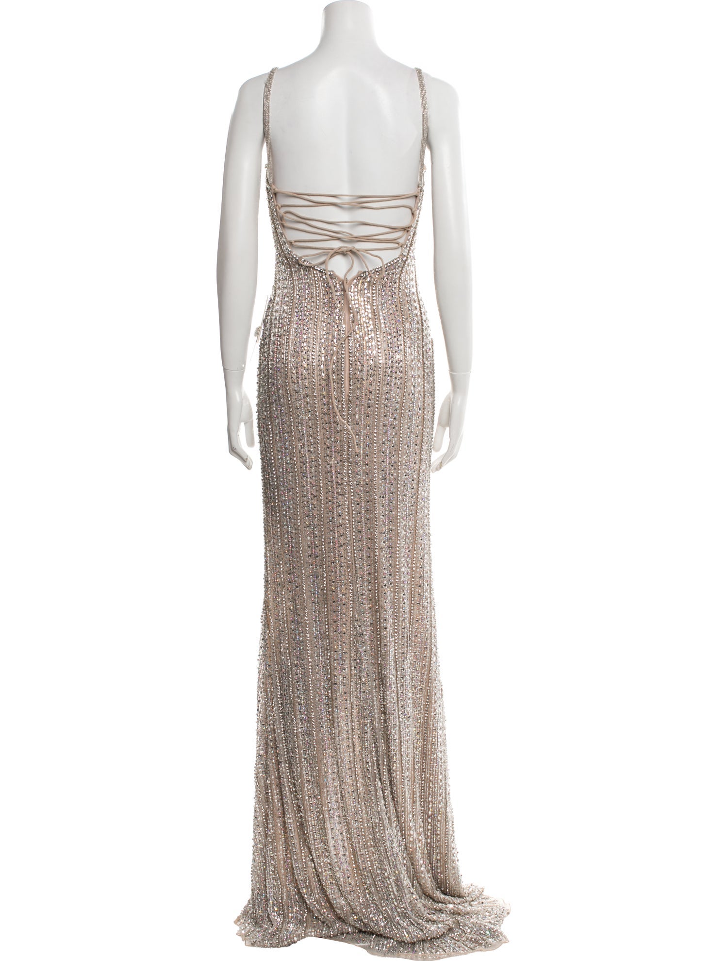 Portia & Scarlett Square Neckline Long Dress w/ Tags