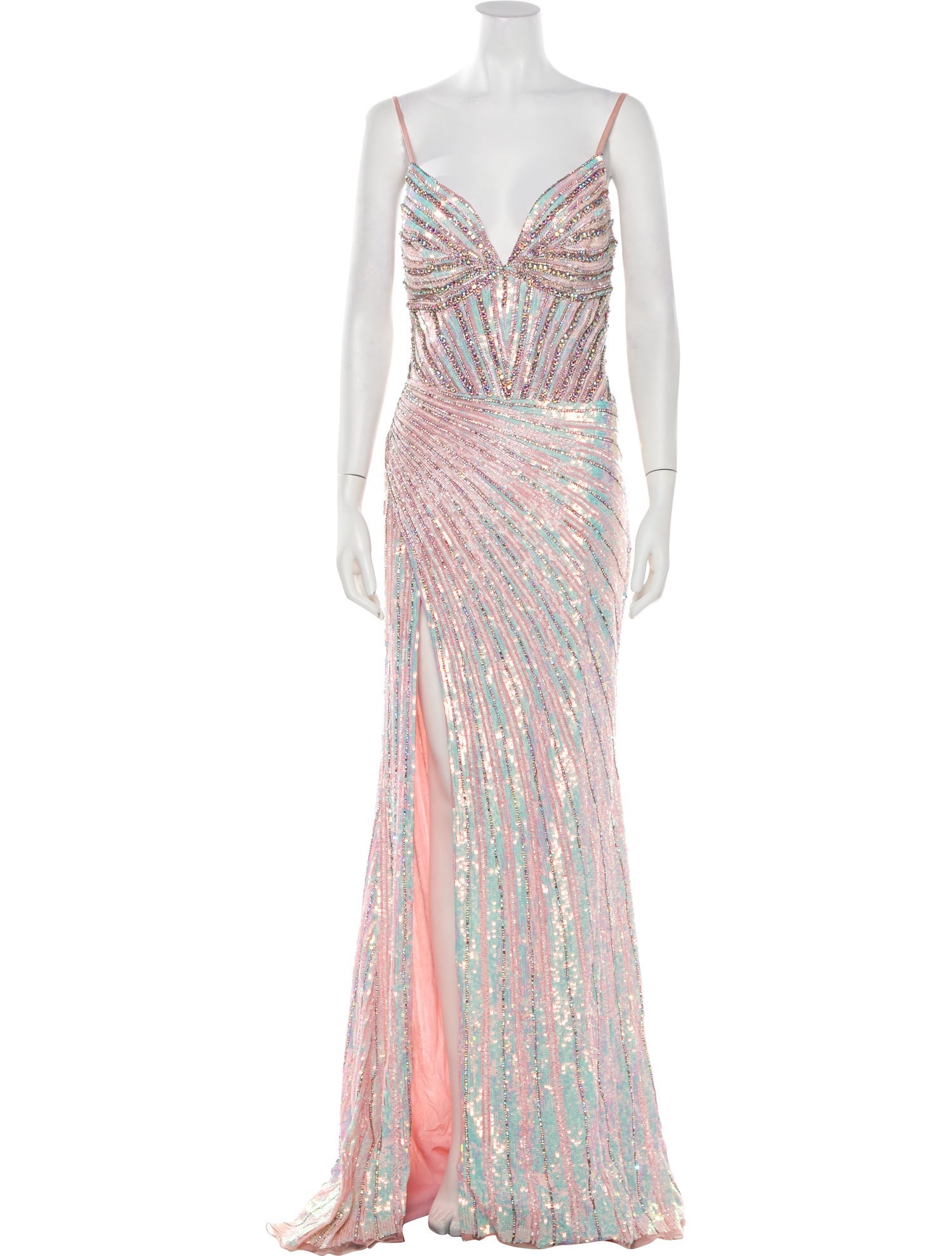 Portia & Scarlett Printed Long Dress w/ Tags