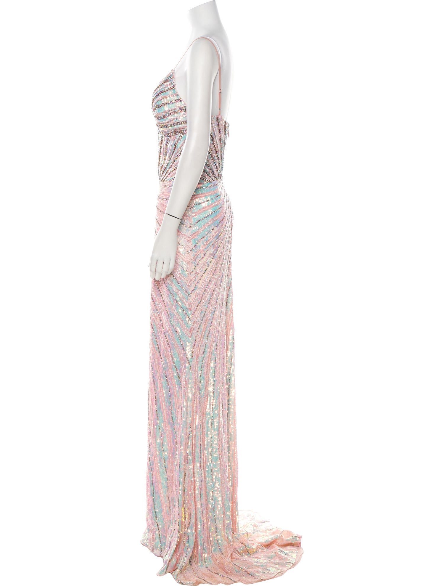 Portia & Scarlett Printed Long Dress w/ Tags