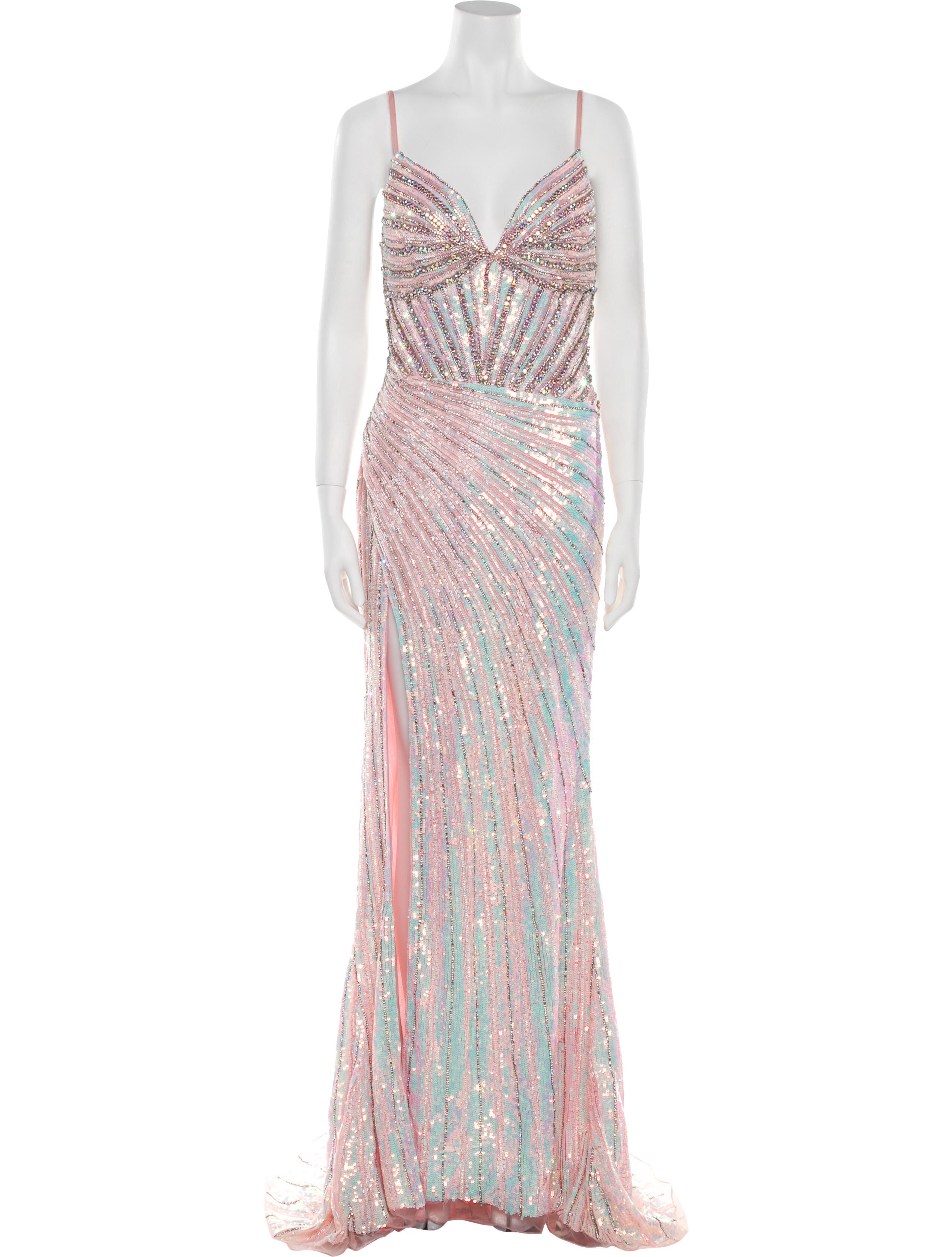 Portia & Scarlett Printed Long Dress w/ Tags