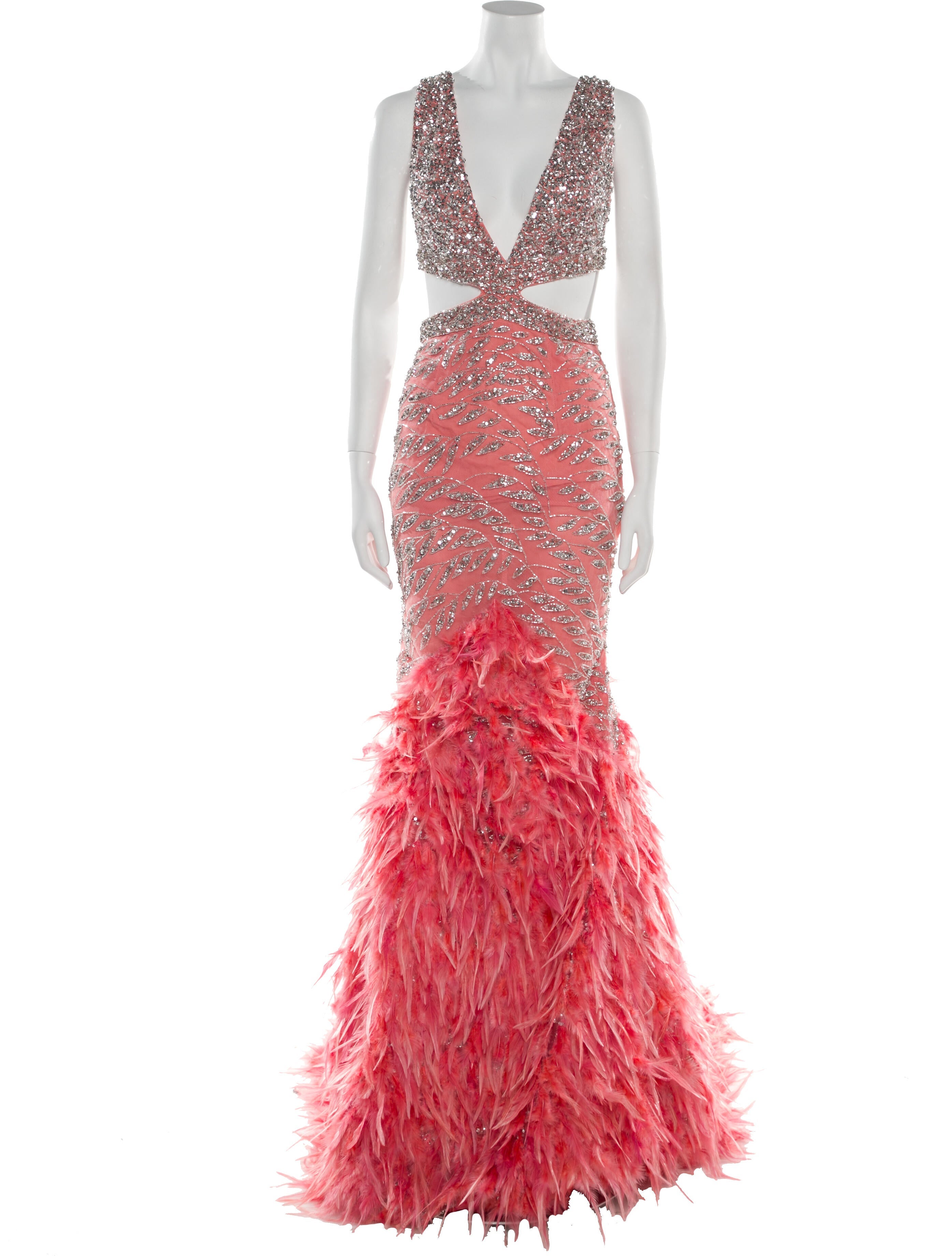 Portia & Scarlett Lace Pattern Long Dress w/ Tags