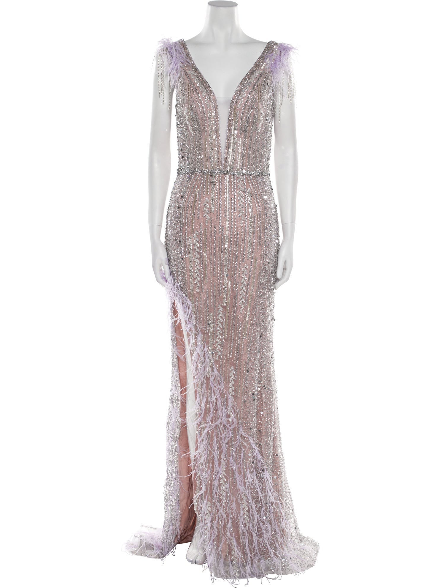 Portia & Scarlett V-Neck Long Dress