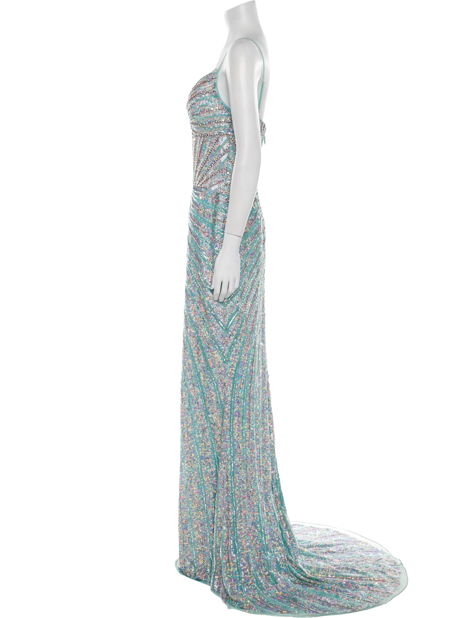 Portia & Scarlett Printed Long Dress w/ Tags
