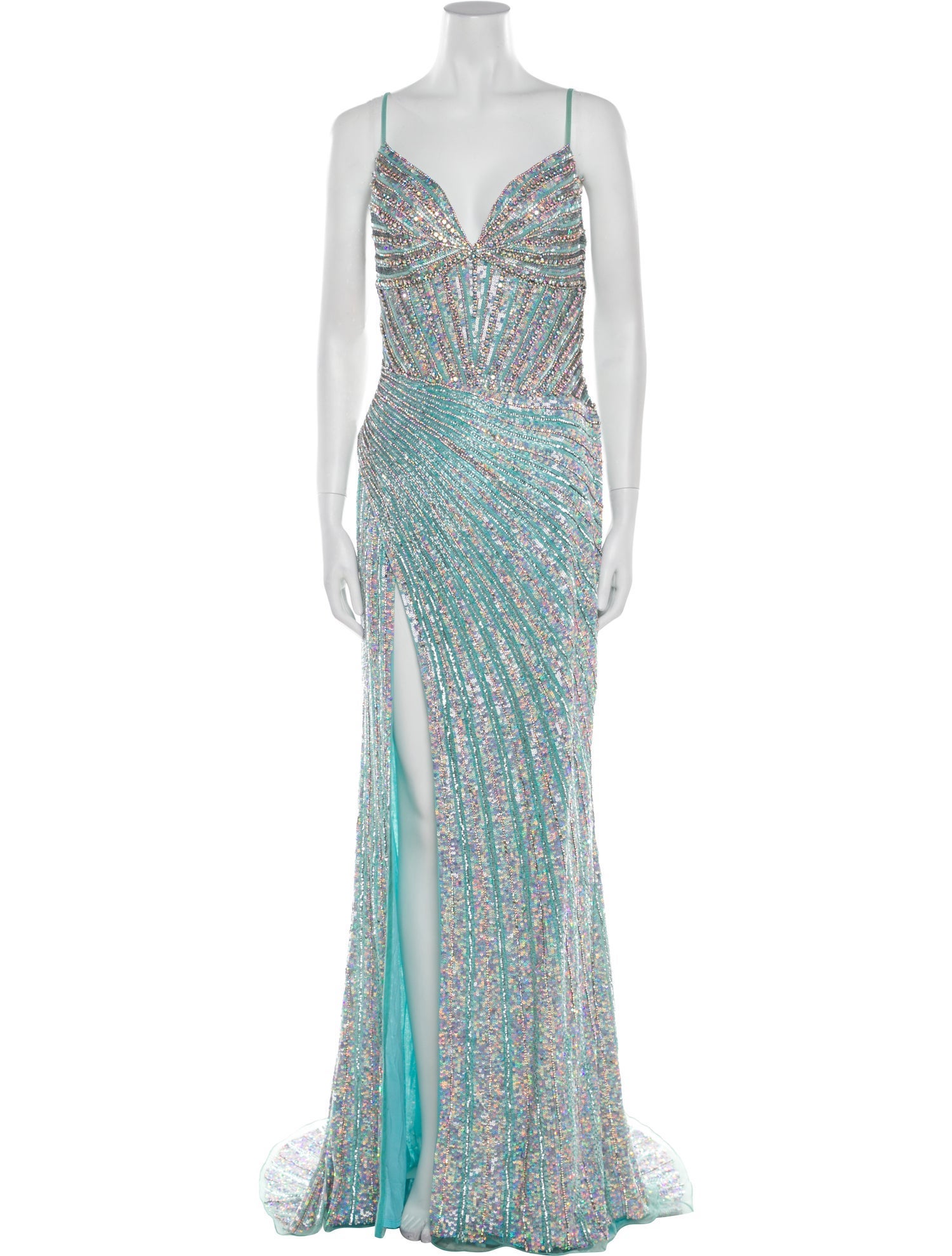 Portia & Scarlett Printed Long Dress w/ Tags