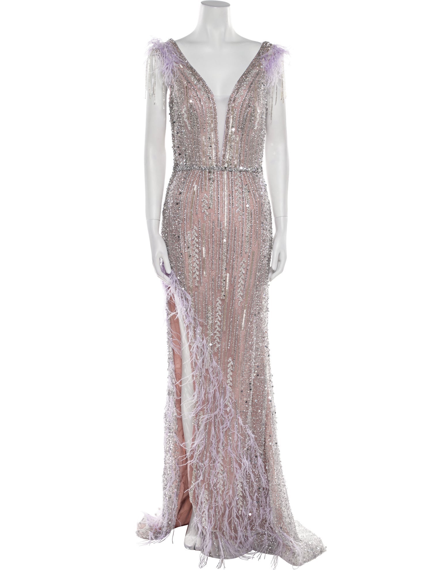 Portia & Scarlett V-Neck Long Dress