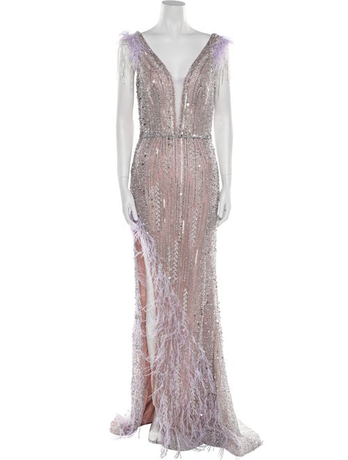 Portia & Scarlett V-Neck Long Dress