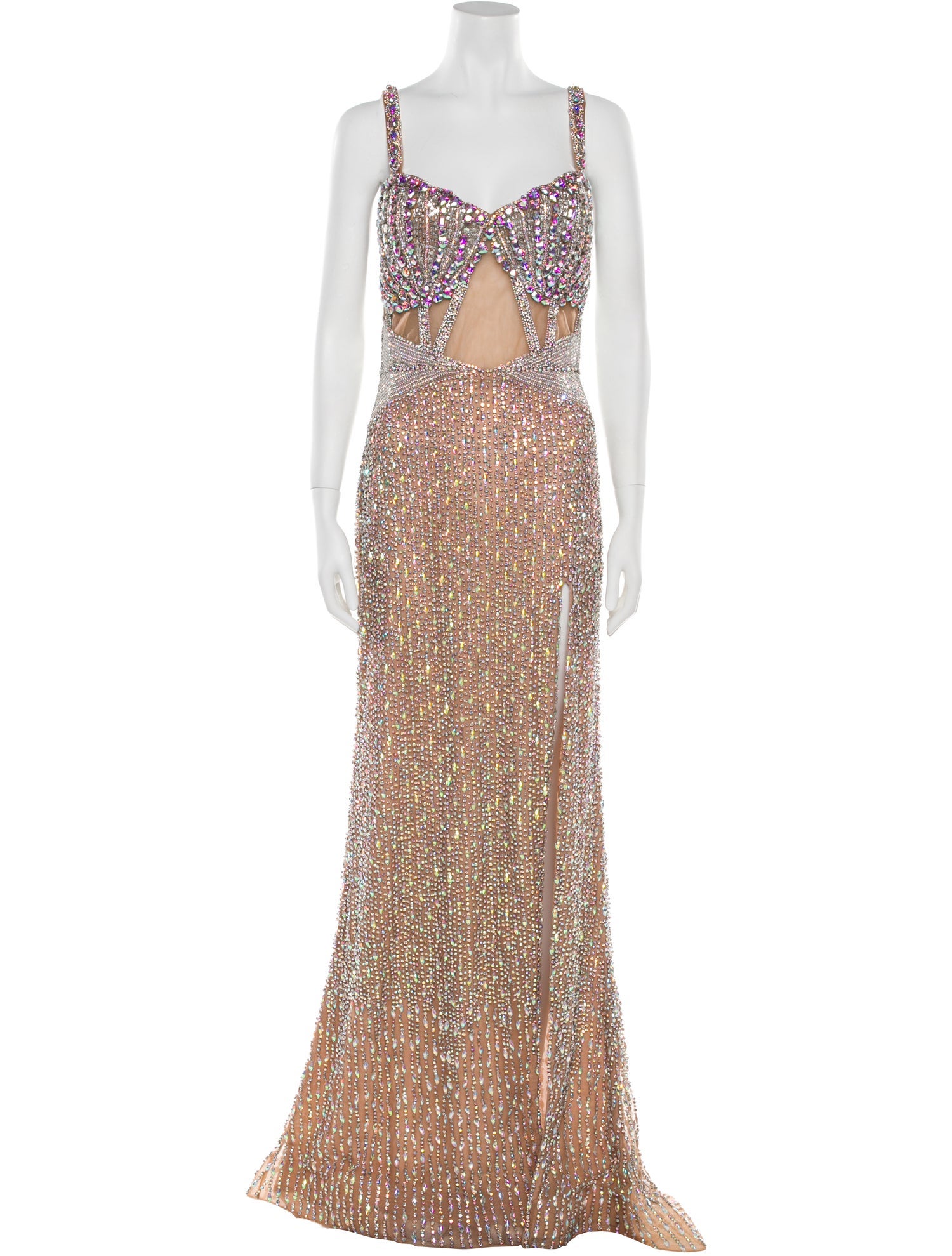 Portia & Scarlett Printed Long Dress w/ Tags