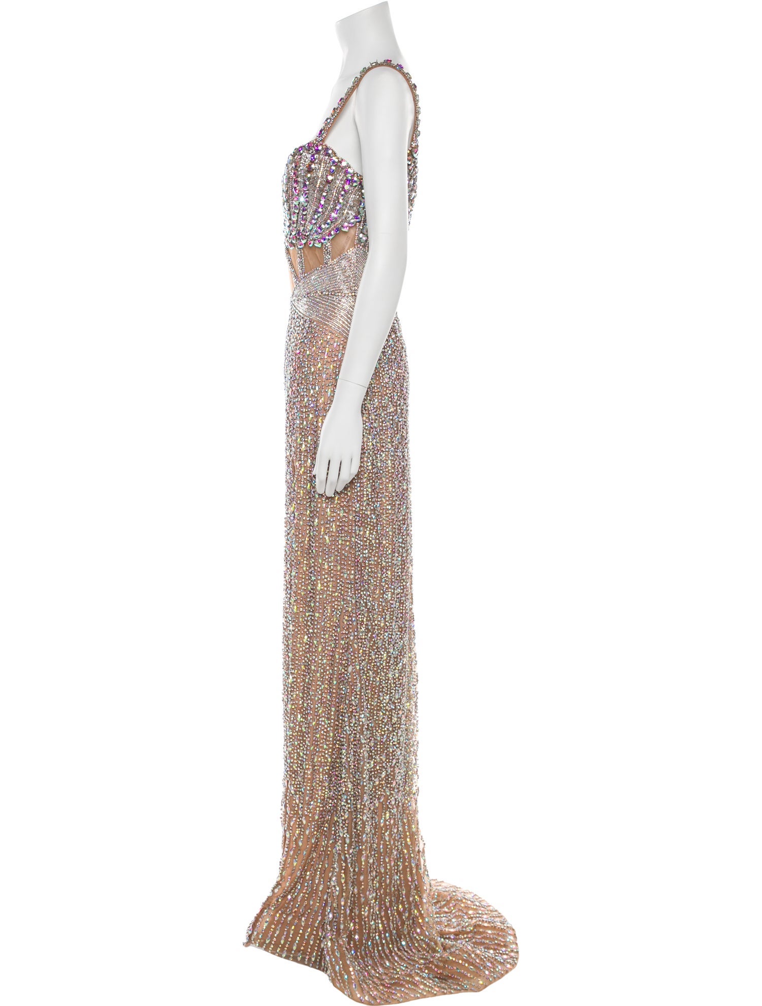 Portia & Scarlett Printed Long Dress w/ Tags