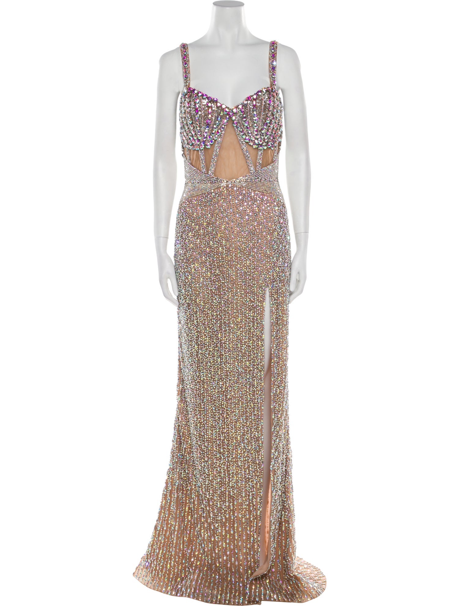 Portia & Scarlett Printed Long Dress w/ Tags