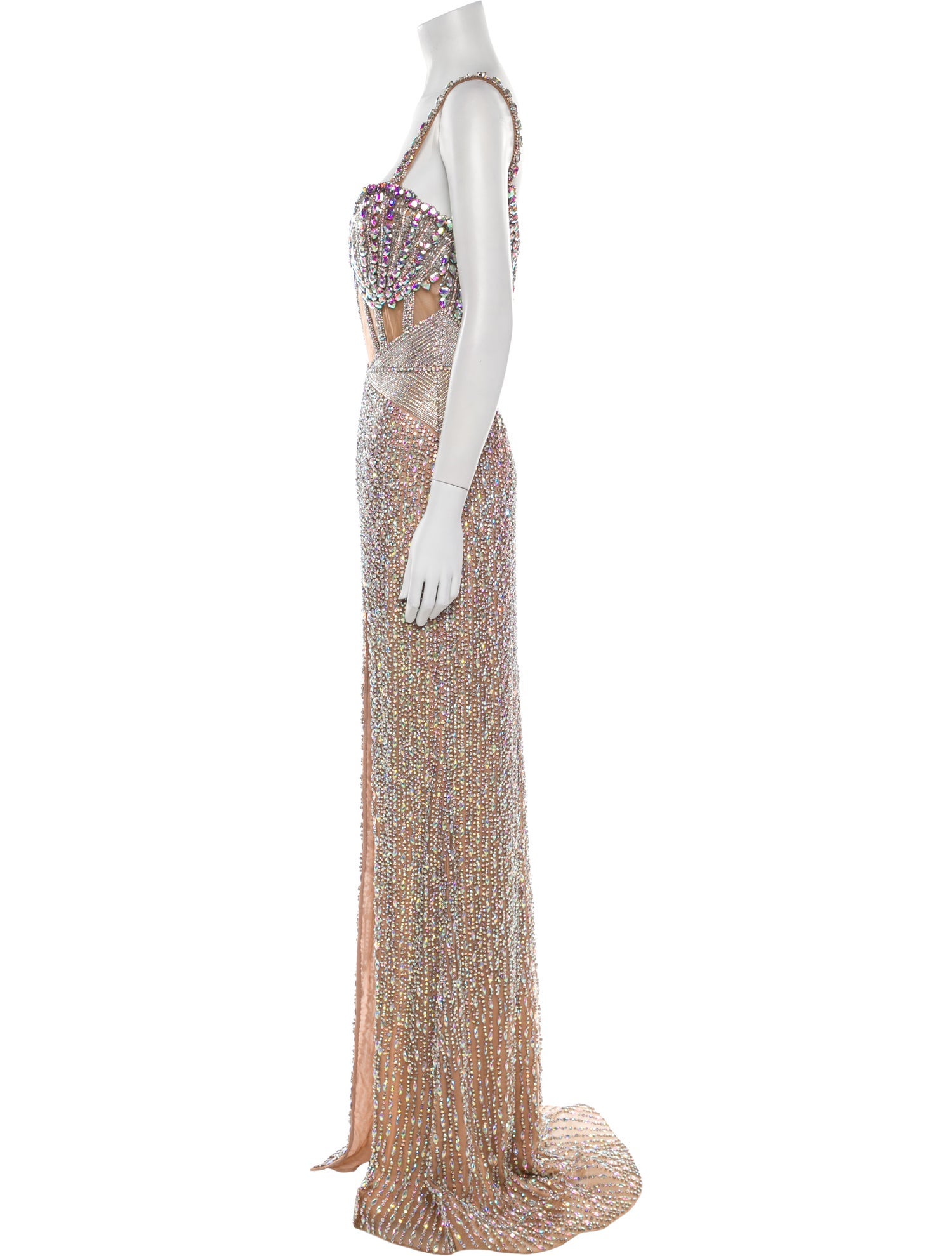 Portia & Scarlett Printed Long Dress w/ Tags