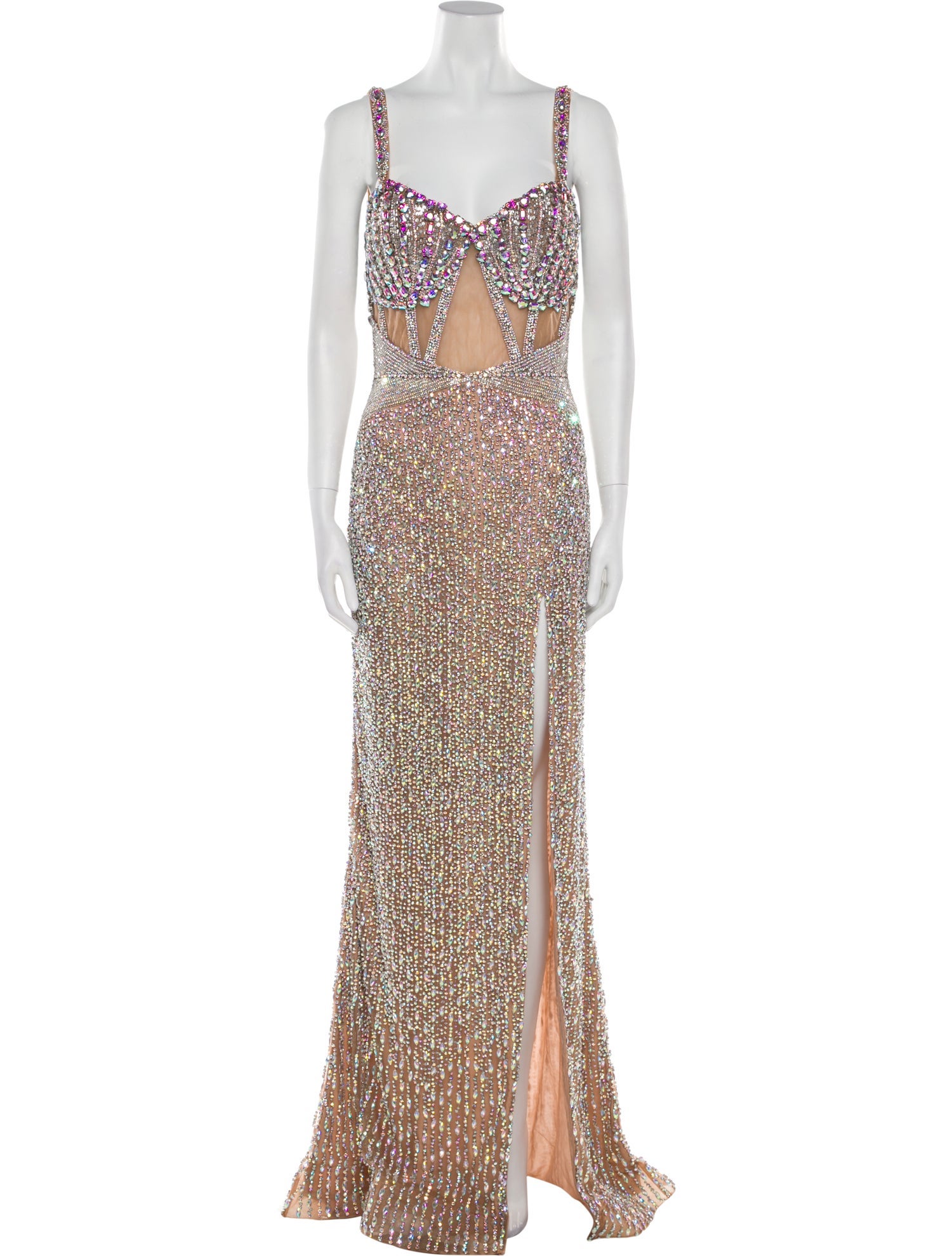 Portia & Scarlett Printed Long Dress w/ Tags