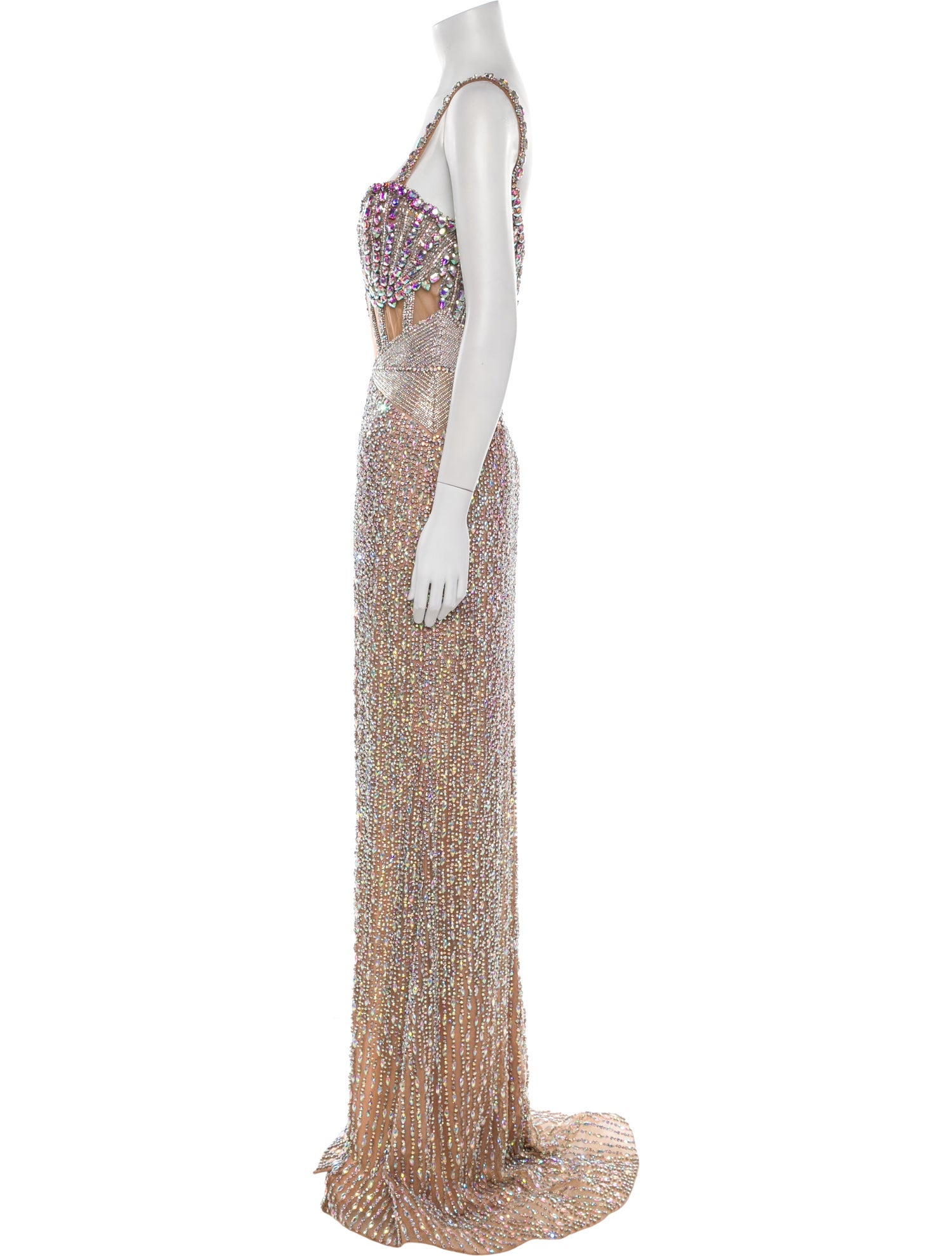 Portia & Scarlett Printed Long Dress w/ Tags