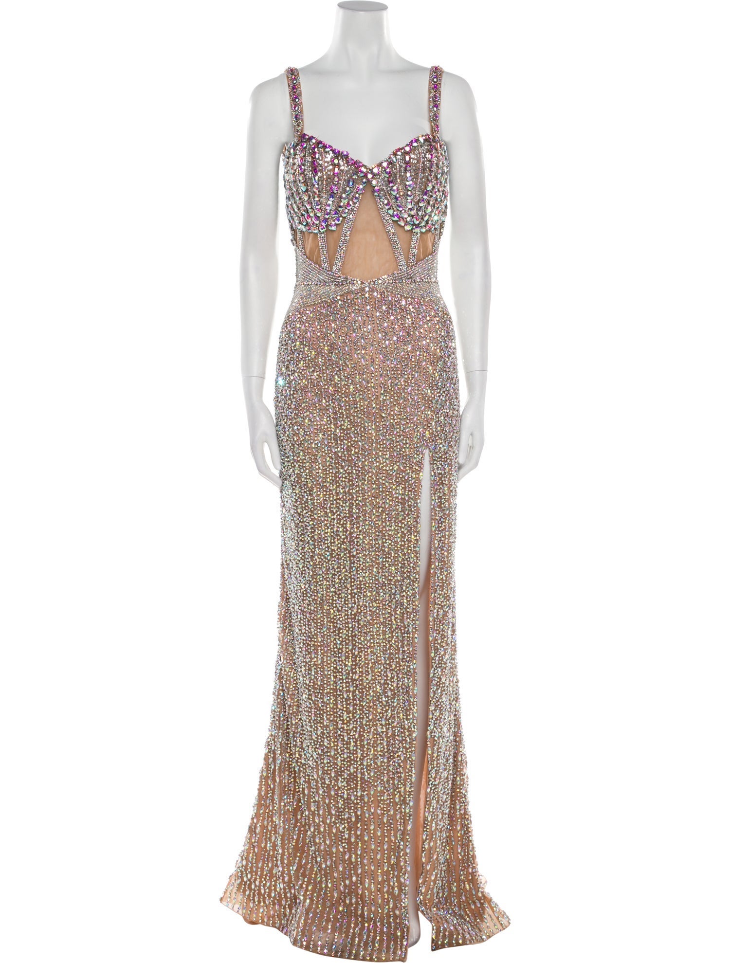 Portia & Scarlett Printed Long Dress w/ Tags