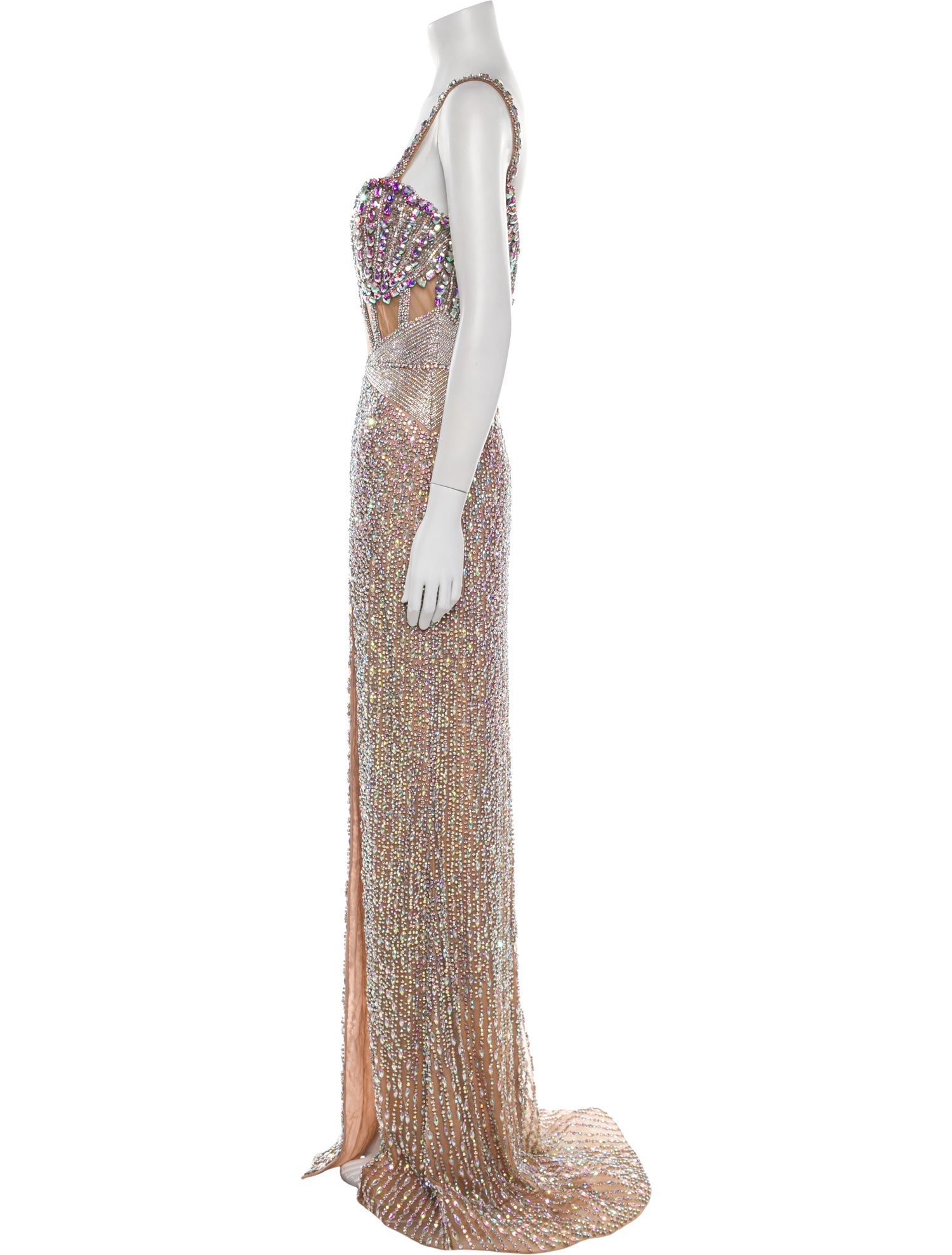 Portia & Scarlett Printed Long Dress w/ Tags