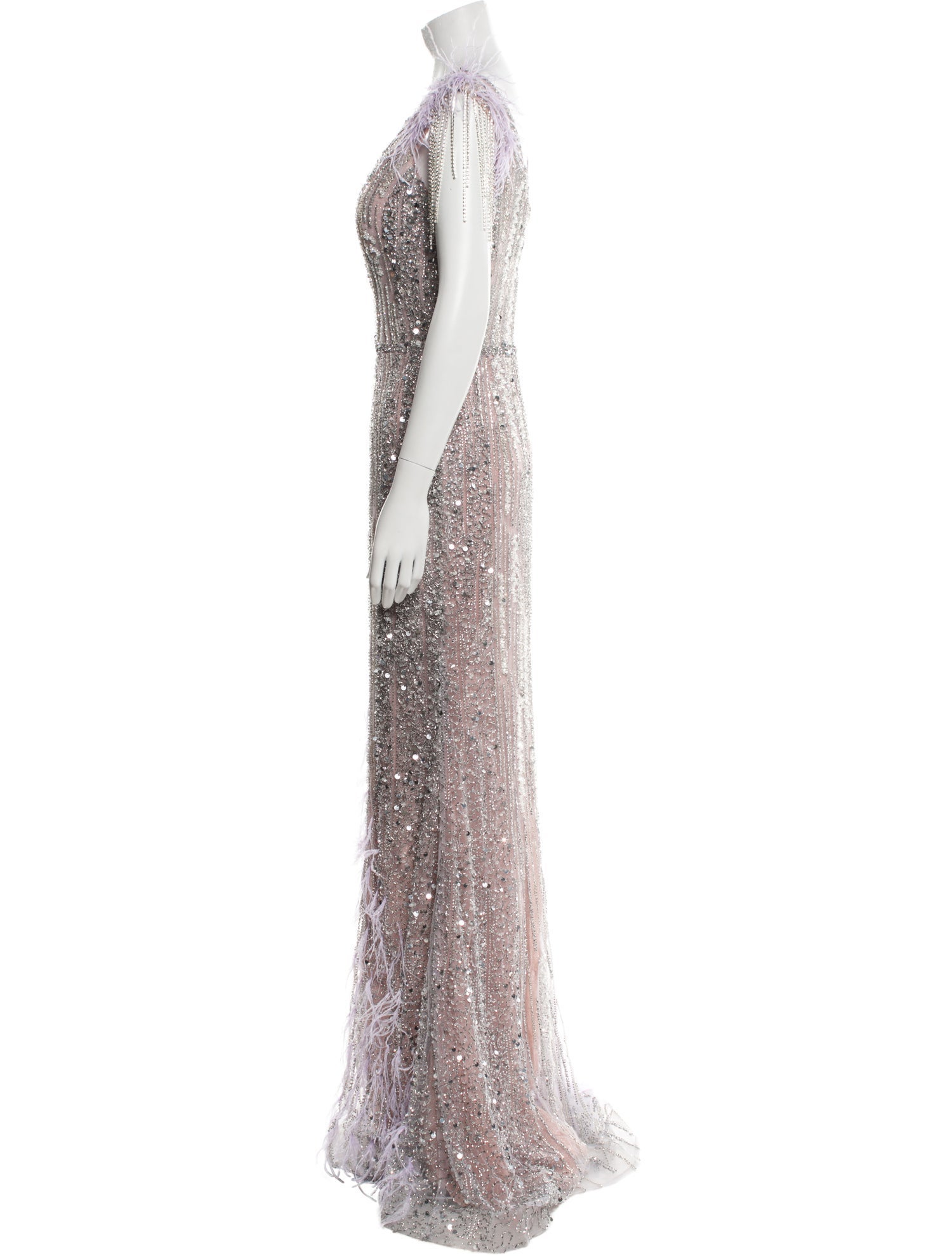 Portia & Scarlett V-Neck Long Dress w/ Tags