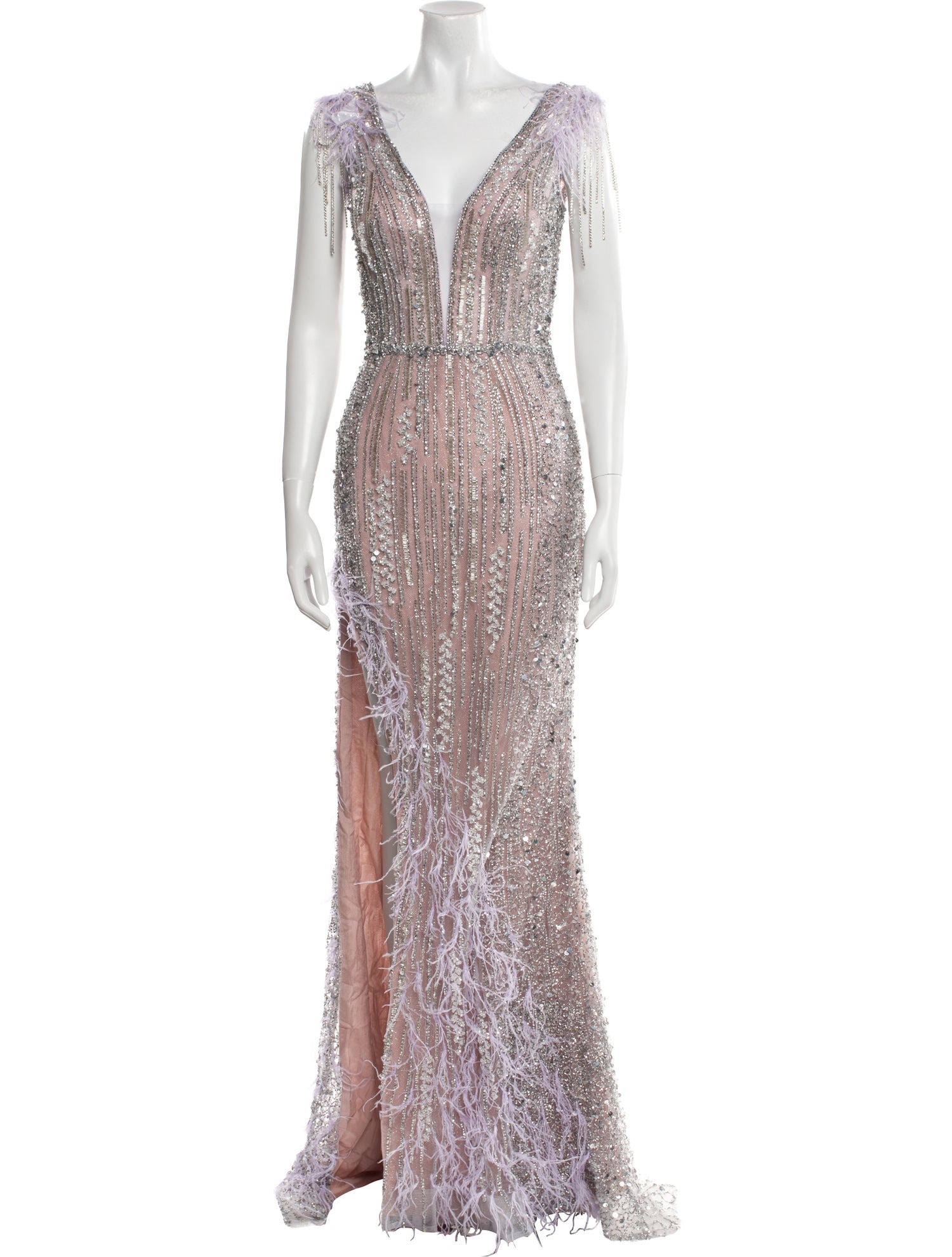 Portia & Scarlett V-Neck Long Dress