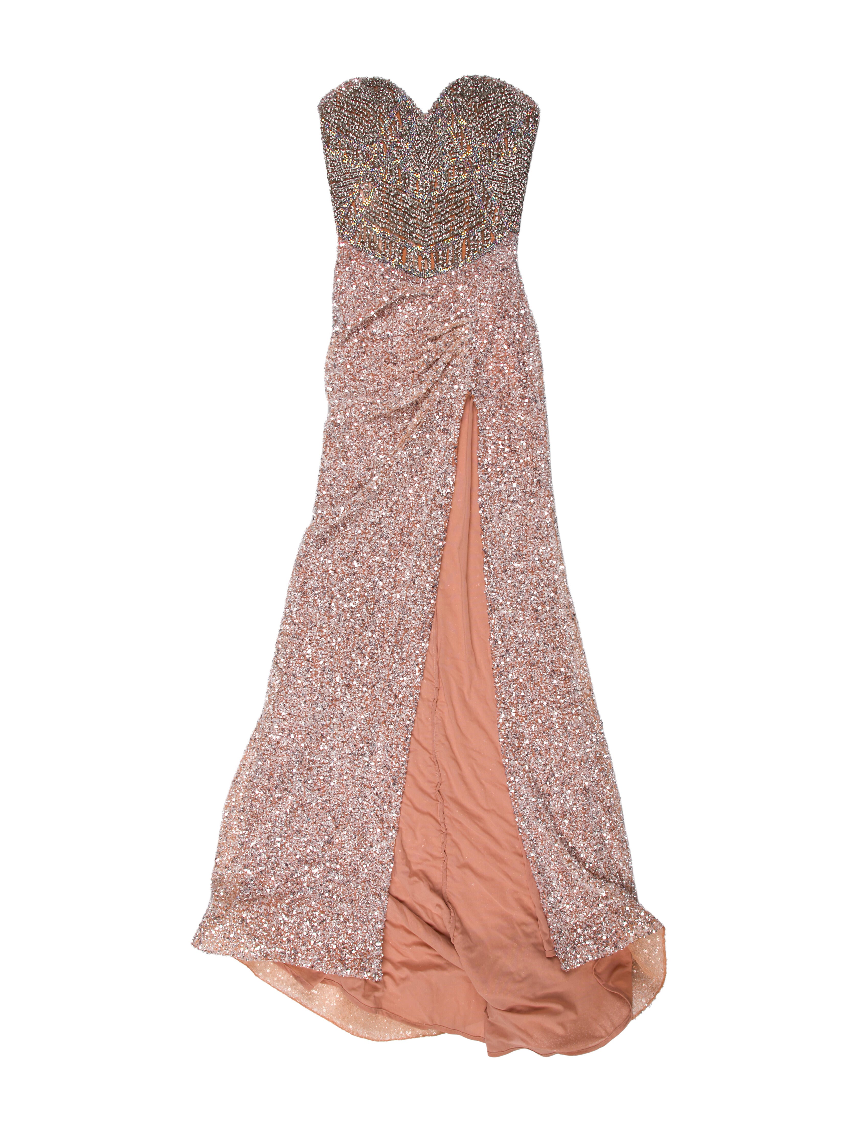 Portia & Scarlett Strapless Knee-Length Dress