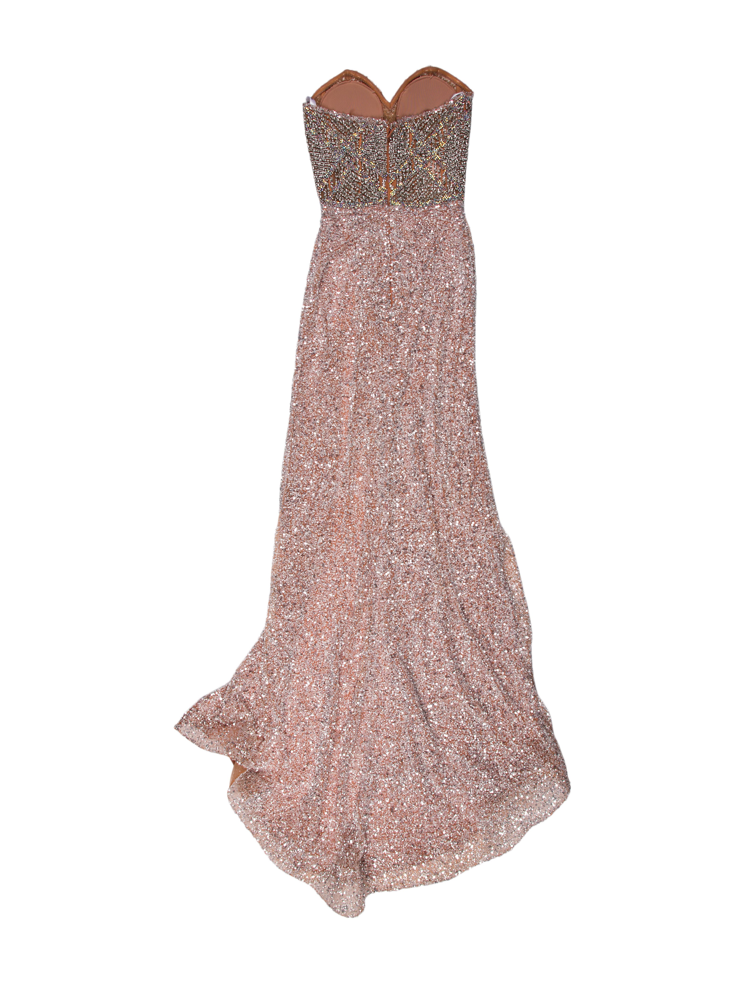 Portia & Scarlett Strapless Knee-Length Dress