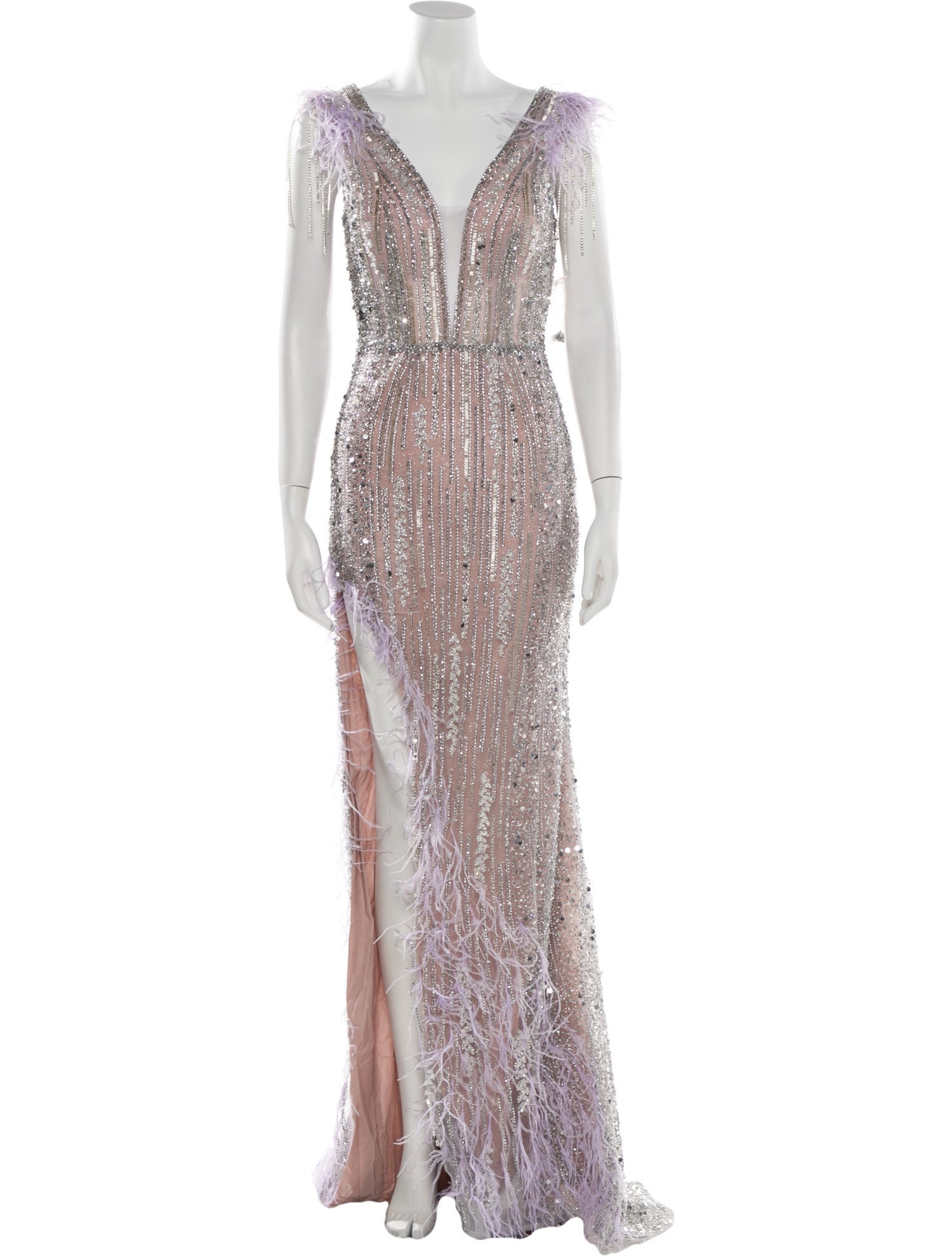 Portia & Scarlett V-Neck Long Dress