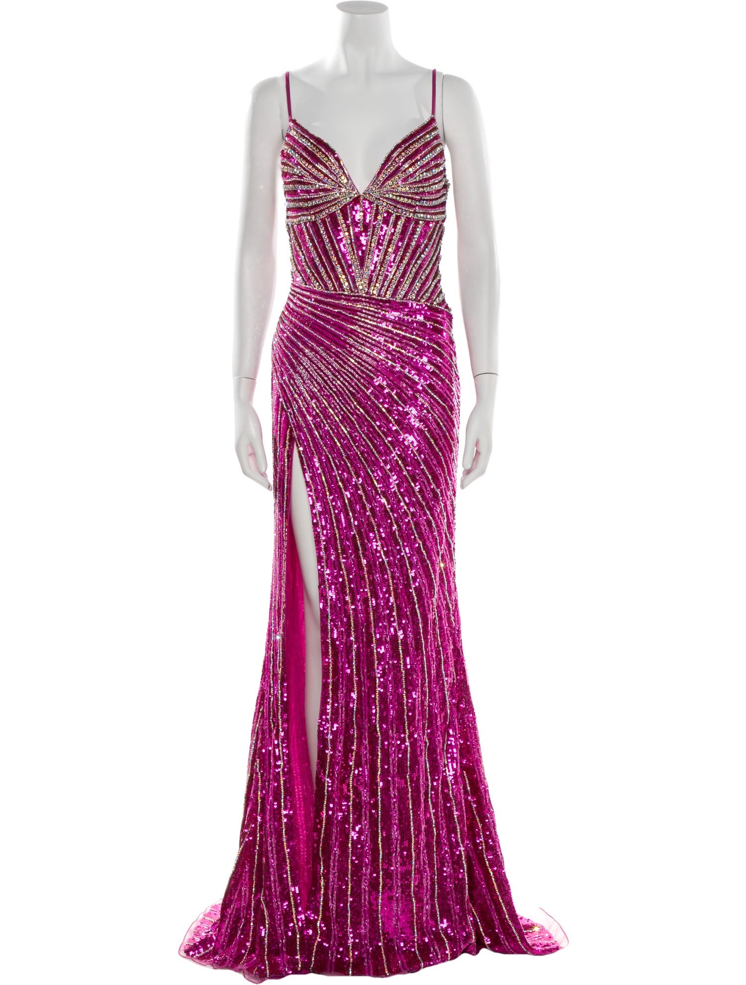 Portia & Scarlett Striped Long Dress w/ Tags