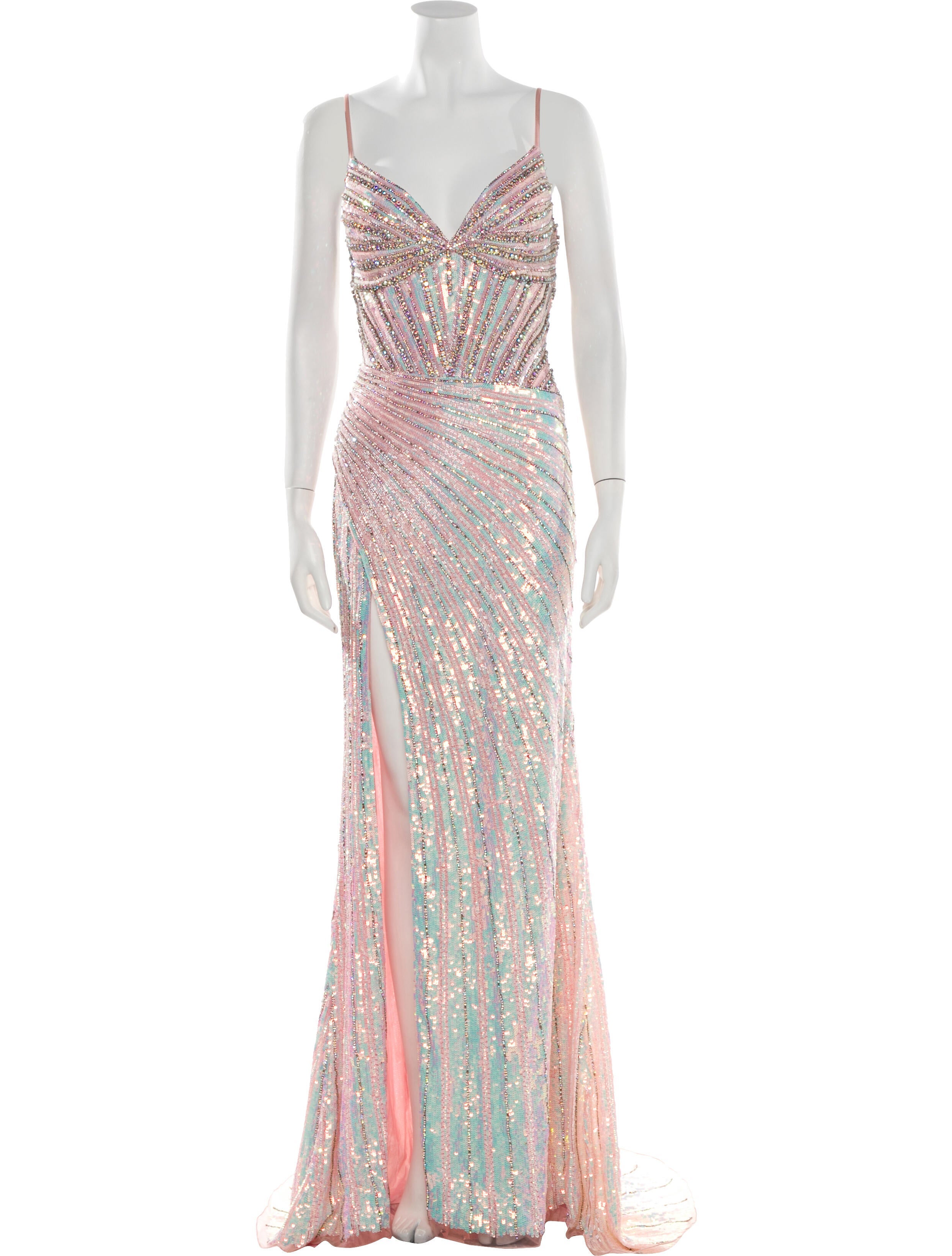 Portia & Scarlett Printed Long Dress w/ Tags