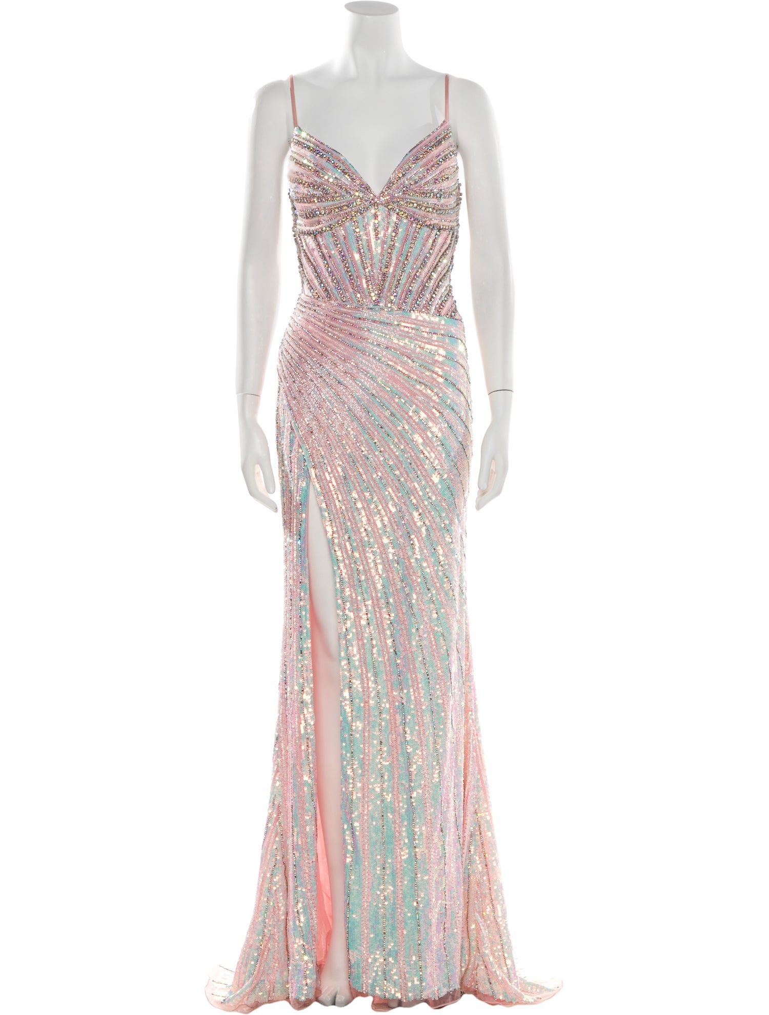 Portia & Scarlett Printed Long Dress w/ Tags