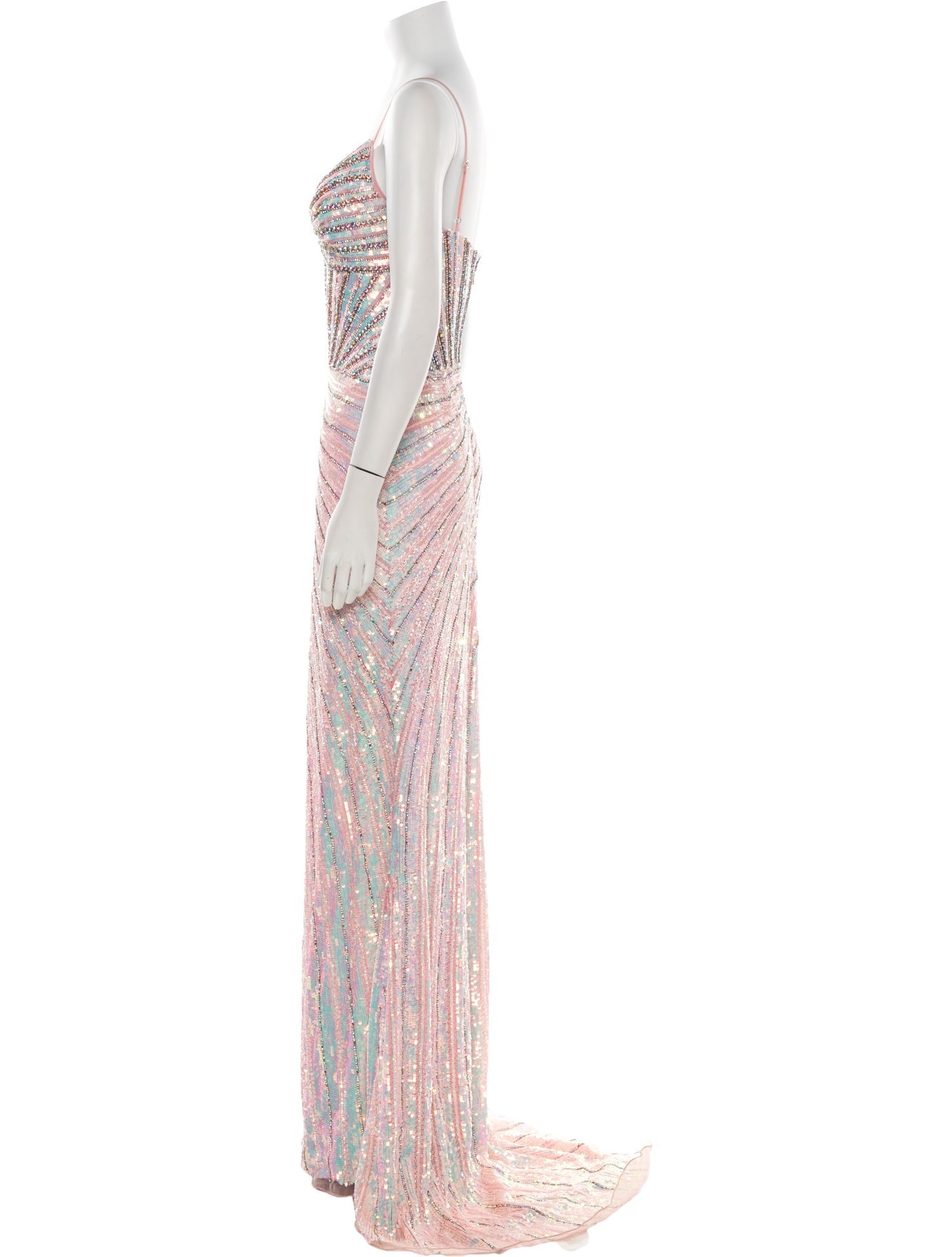 Portia & Scarlett Printed Long Dress w/ Tags