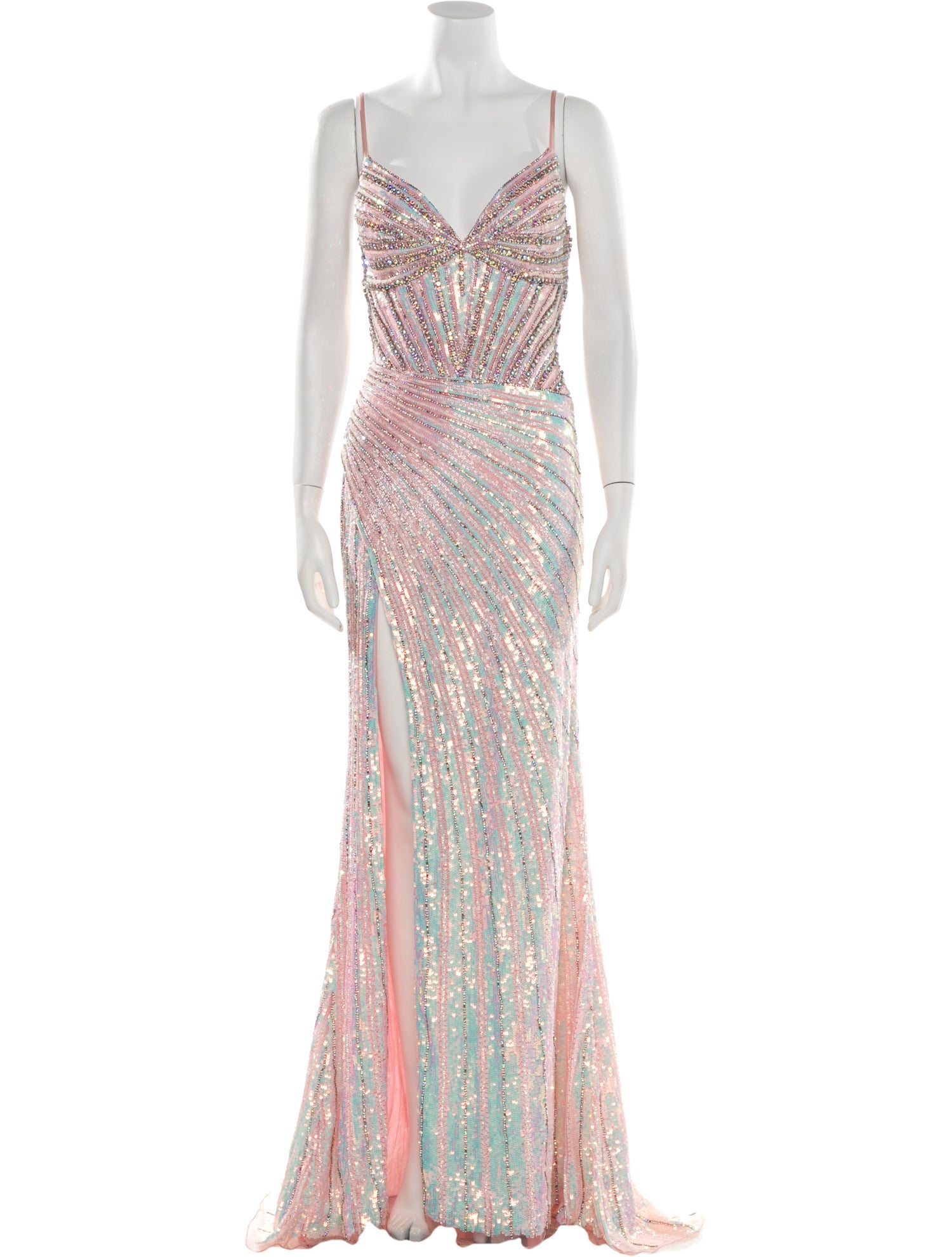 Portia & Scarlett Printed Long Dress w/ Tags