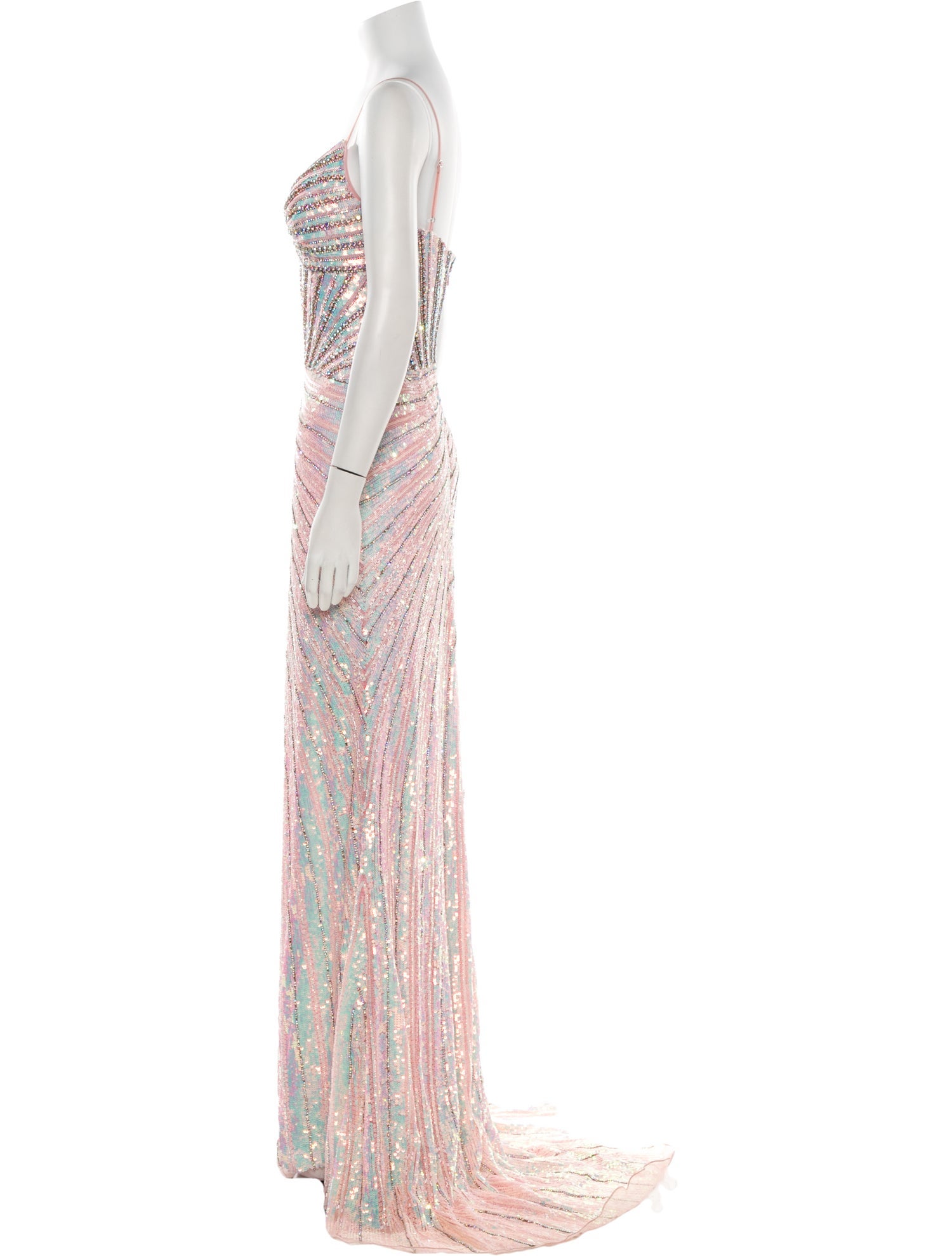 Portia & Scarlett Printed Long Dress w/ Tags