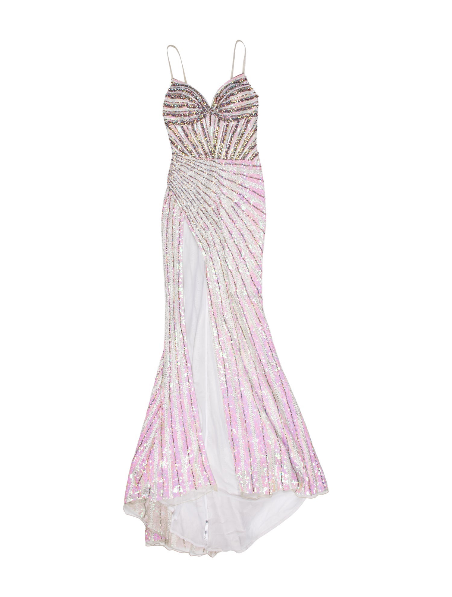 Portia & Scarlett Striped Long Dress