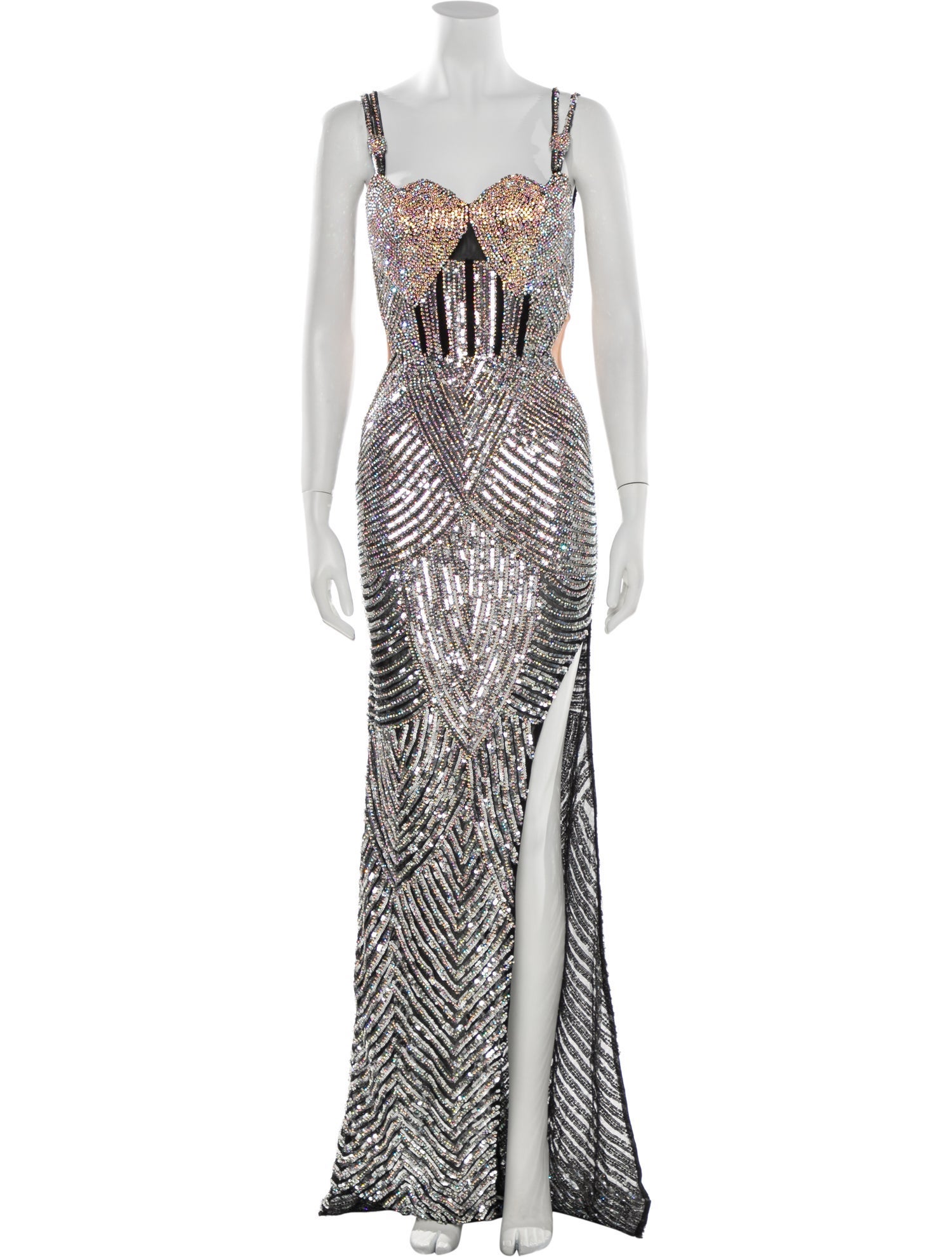 Portia & Scarlett Printed Long Dress w/ Tags