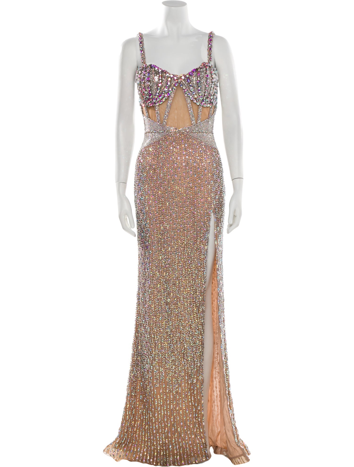 Portia & Scarlett Printed Long Dress w/ Tags