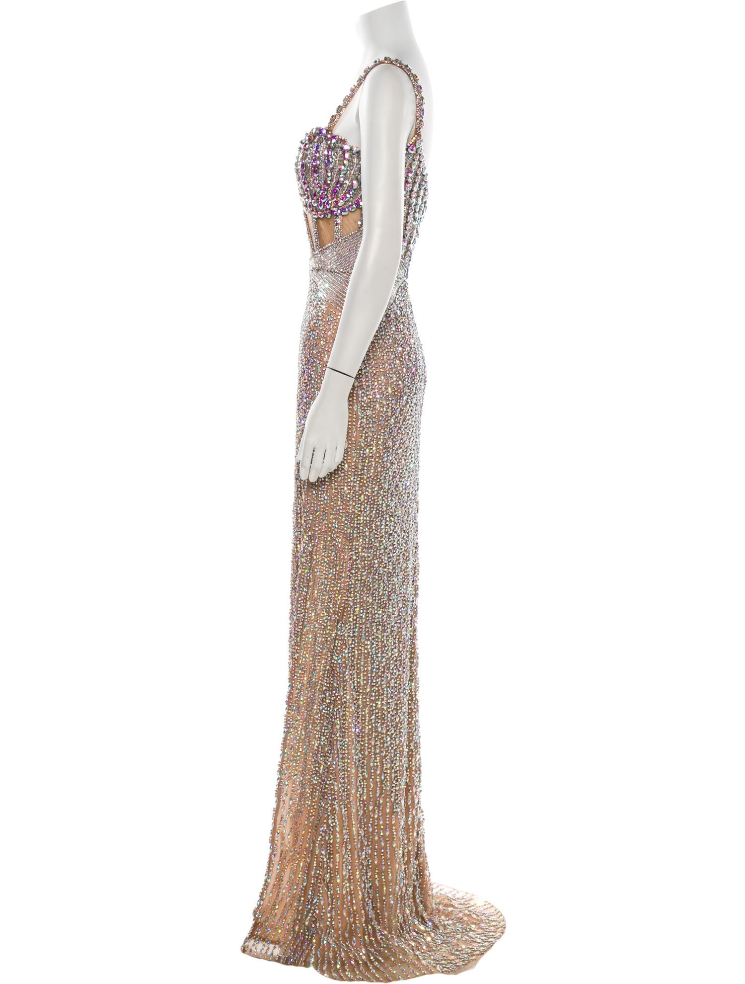 Portia & Scarlett Printed Long Dress w/ Tags