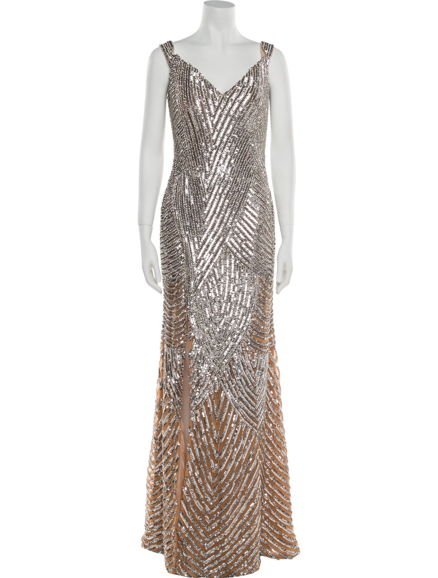 Portia & Scarlett Printed Long Dress w/ Tags