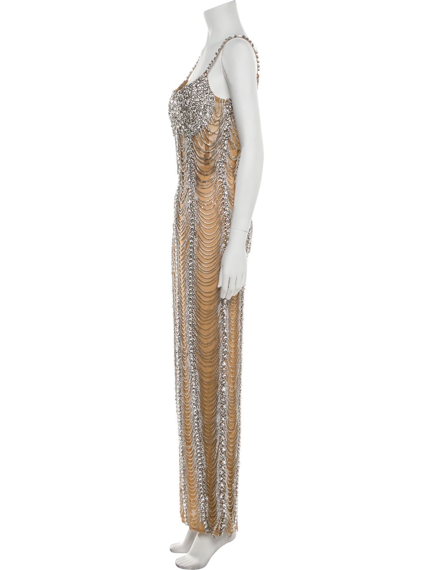 Portia & Scarlett Nylon Long Dress w/ Tags