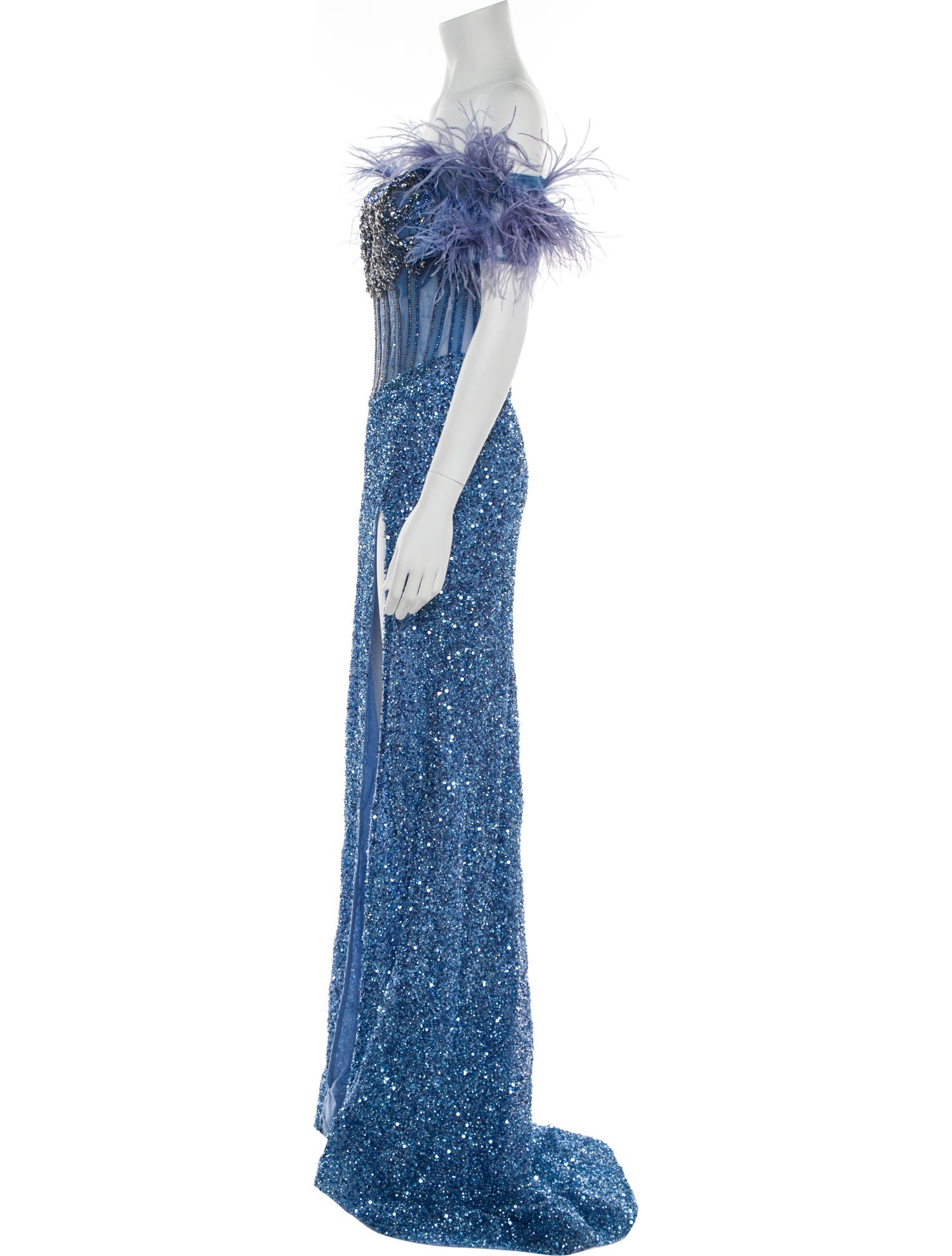 Portia & Scarlett Lace Pattern Long Dress w/ Tags