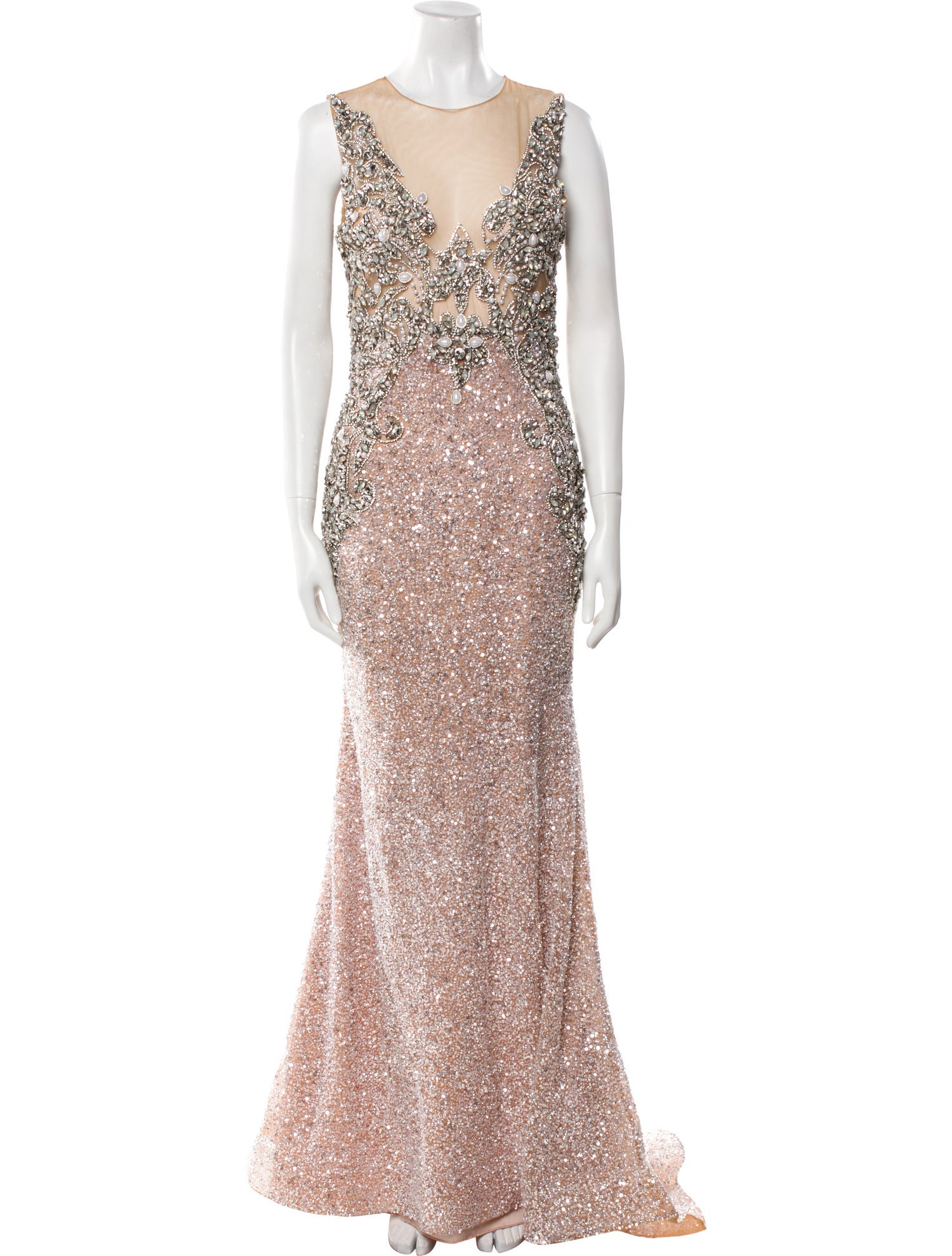 Portia & Scarlett Crew Neck Long Dress