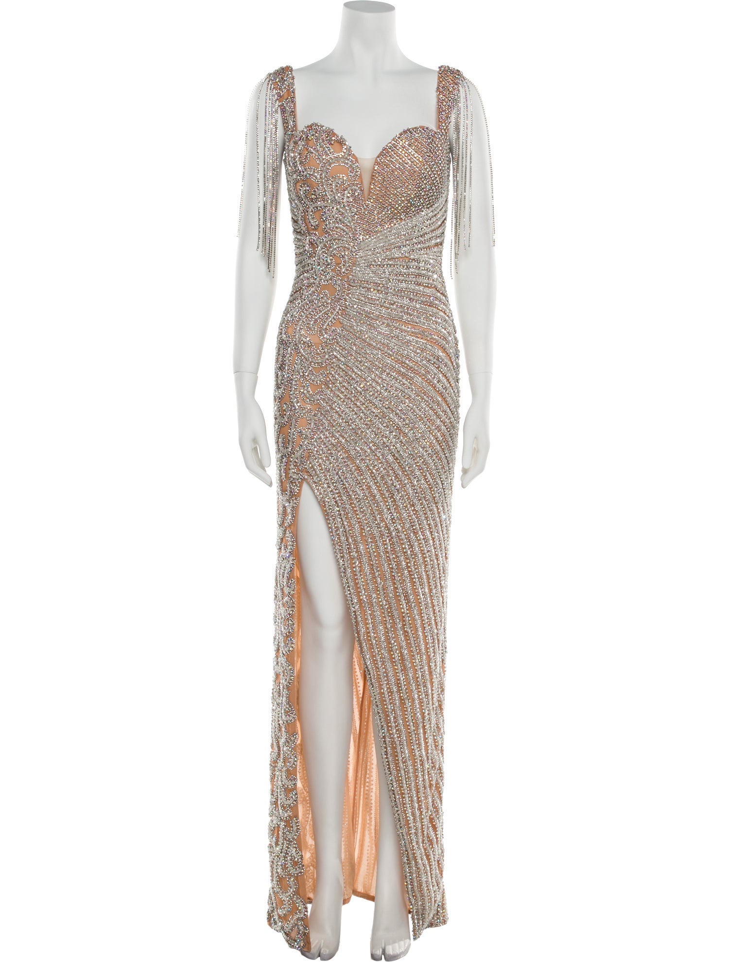 Portia & Scarlett Printed Long Dress w/ Tags