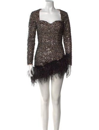 Portia & Scarlett Square Neckline Mini Dress